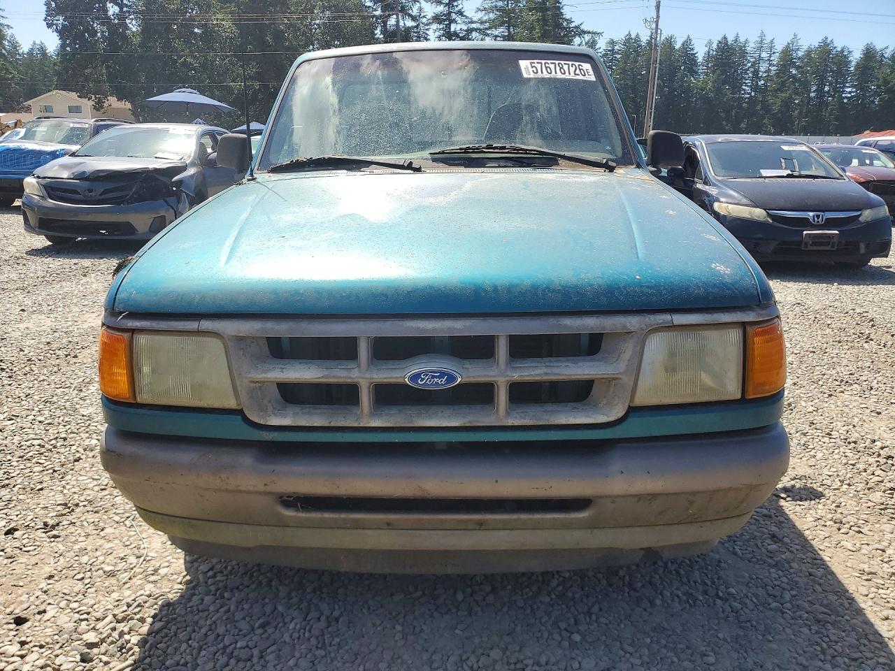 1994 Ford Ranger Green vin: 1FTCR10A9RPA29731