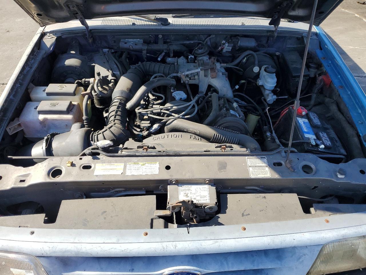 1995 Ford Ranger Gray vin: 1FTCR10A9SPA07749