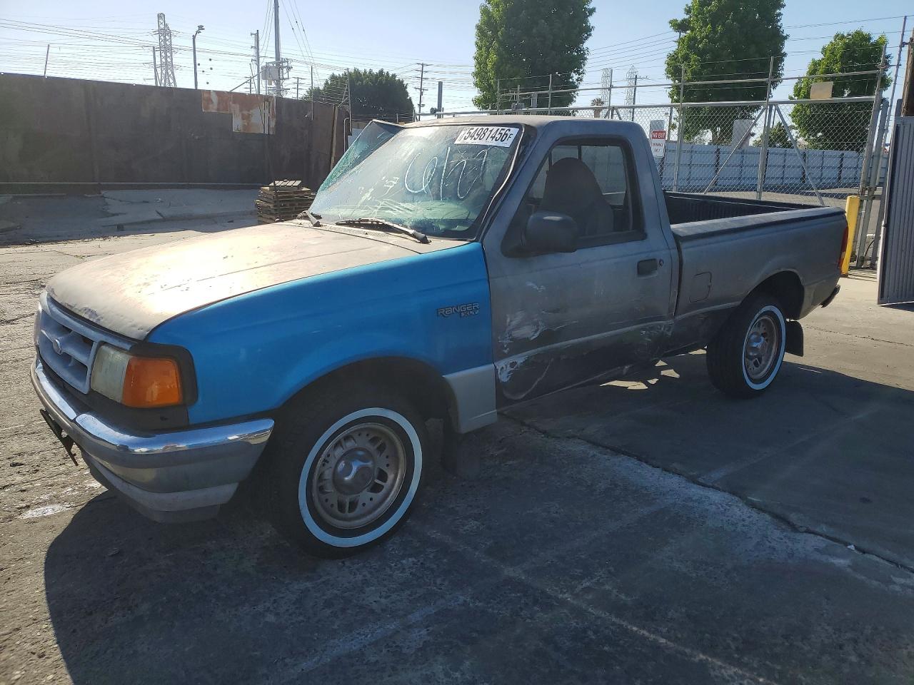 1995 Ford Ranger Gray vin: 1FTCR10A9SPA07749