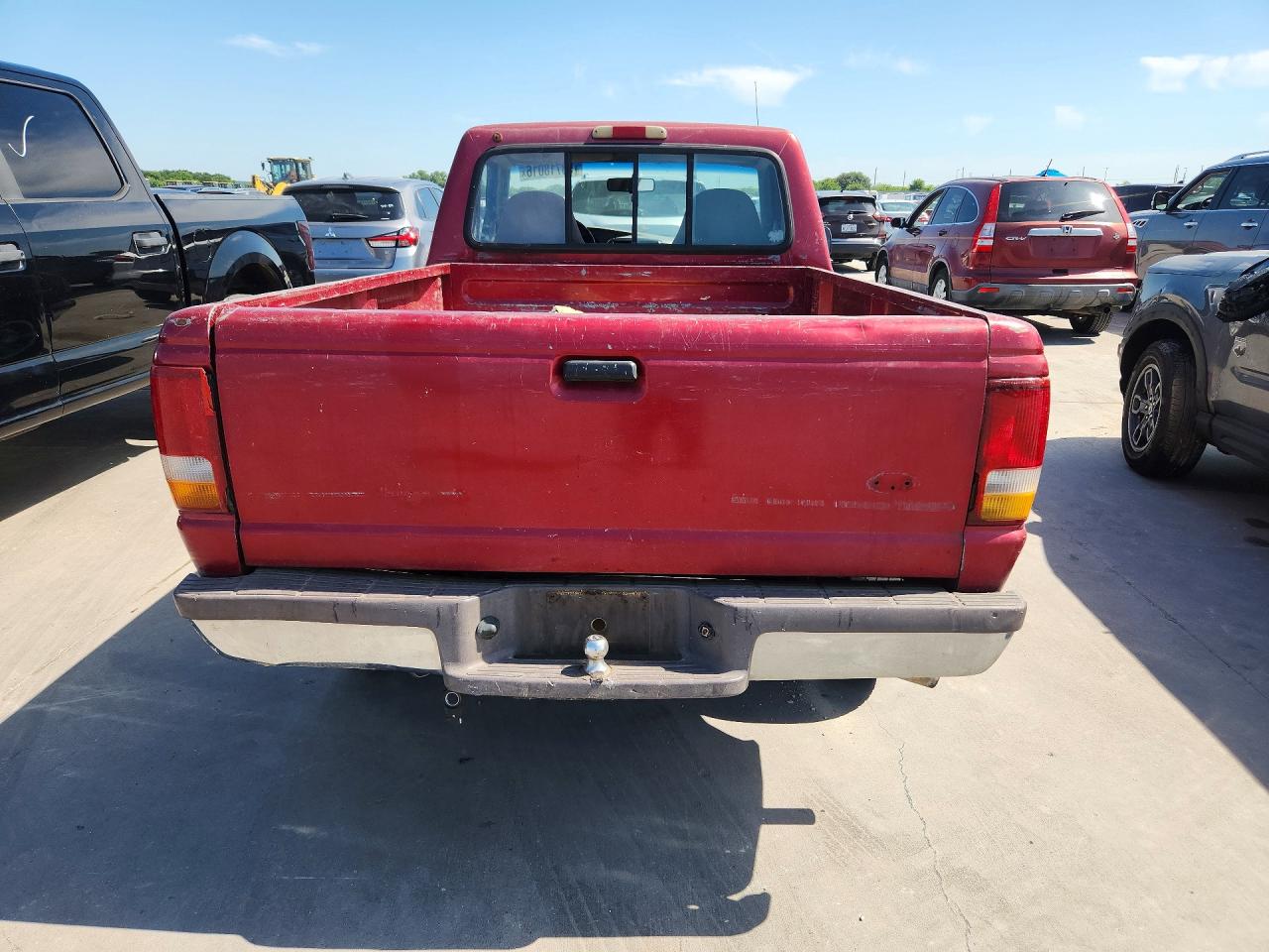 1996 Ford Ranger Burgundy vin: 1FTCR10A9TPB35538