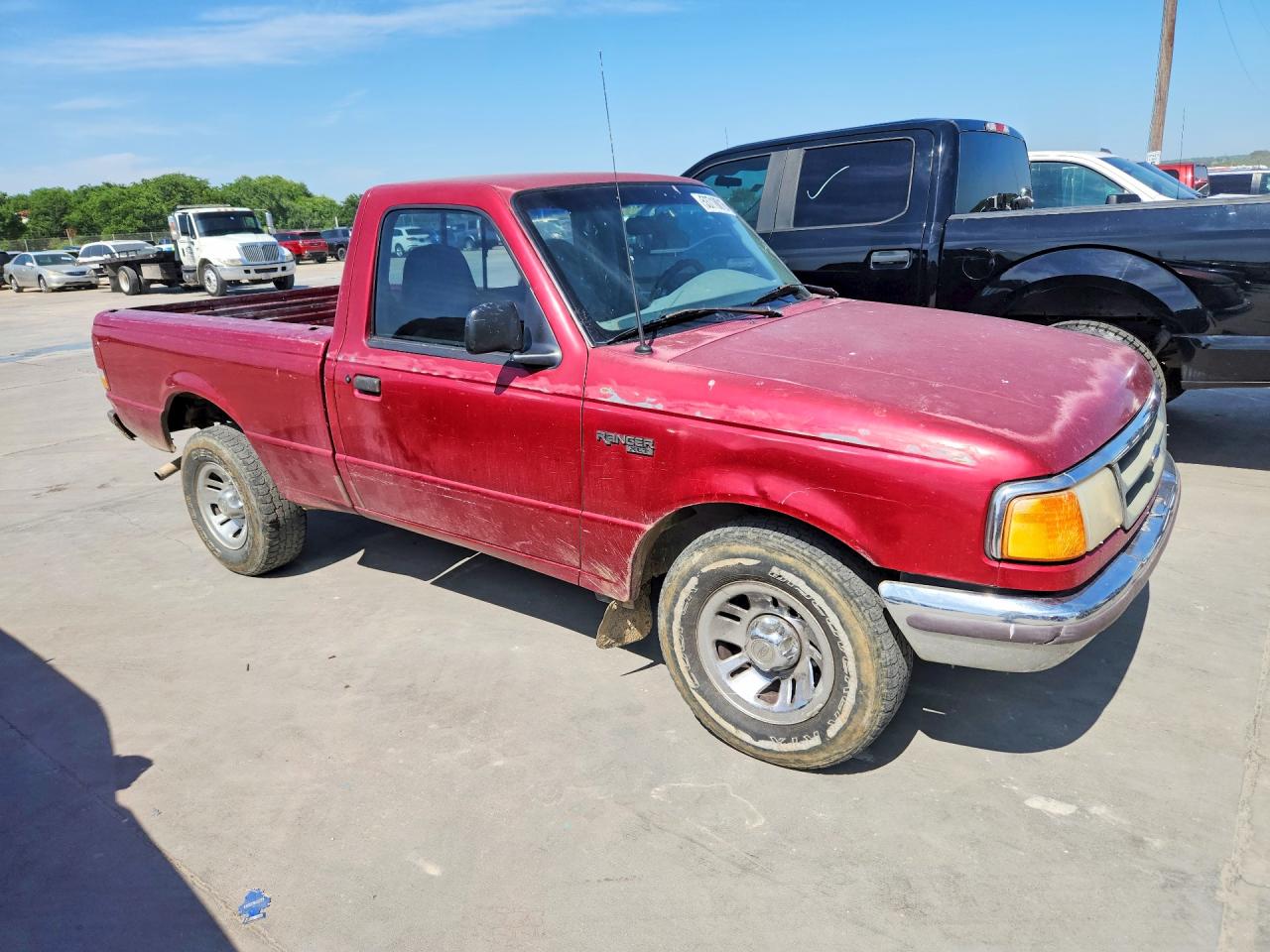1996 Ford Ranger Burgundy vin: 1FTCR10A9TPB35538