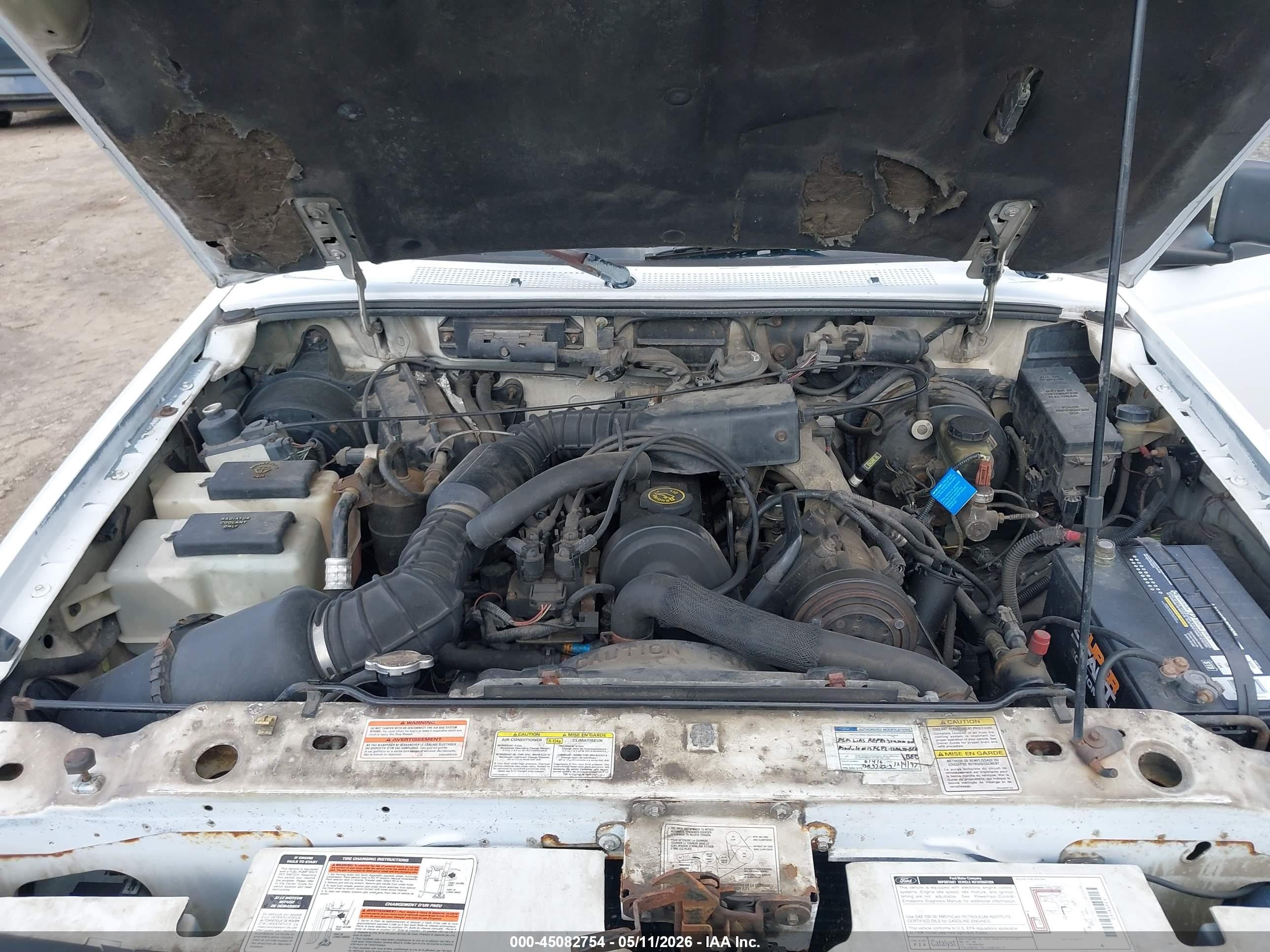 1996 Ford Ranger   White vin: 1FTCR10A9TPB42750