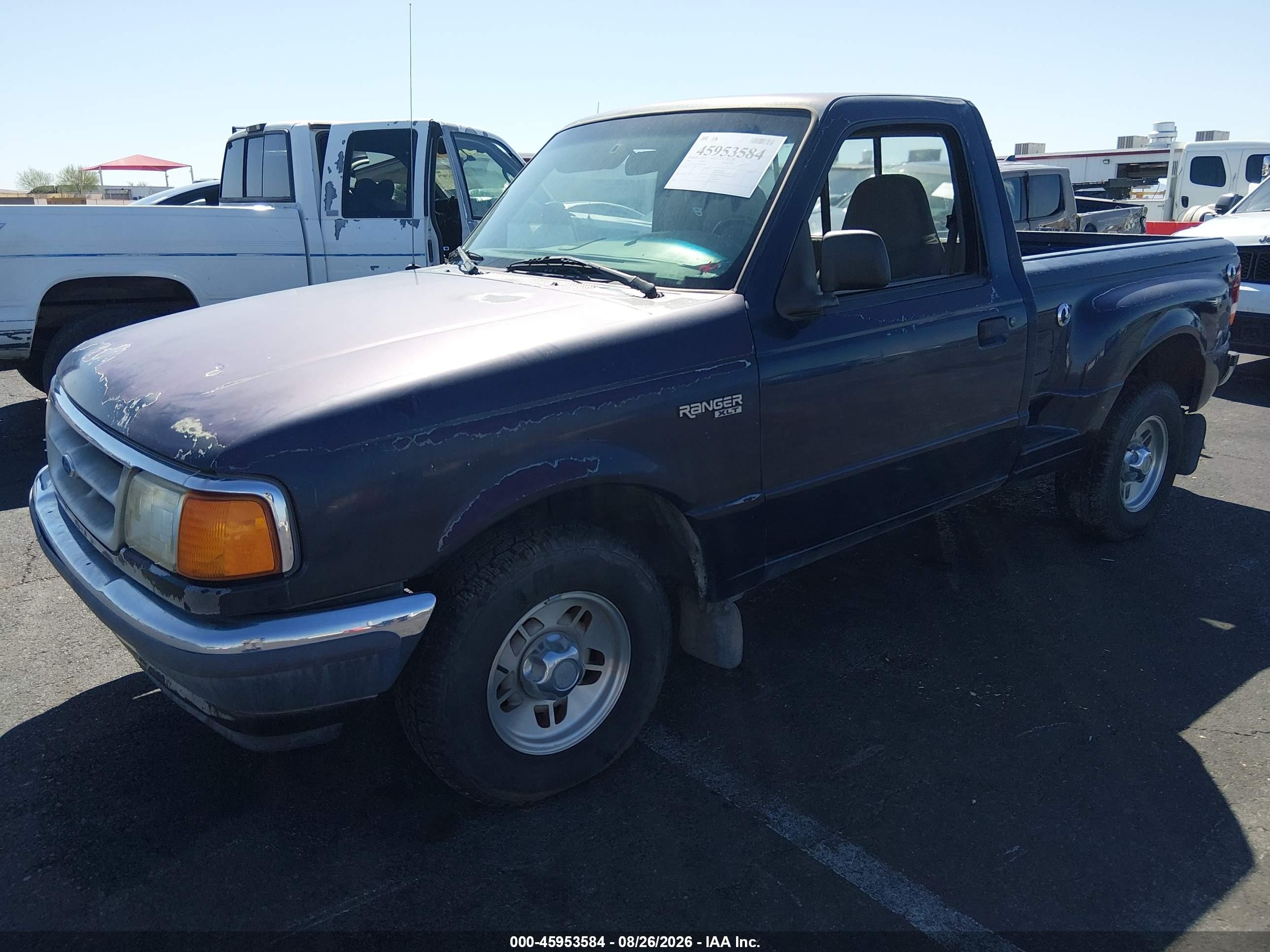 1997 Ford Ranger Splash/xl/xlt Dark Blue vin: 1FTCR10A9VPA12194