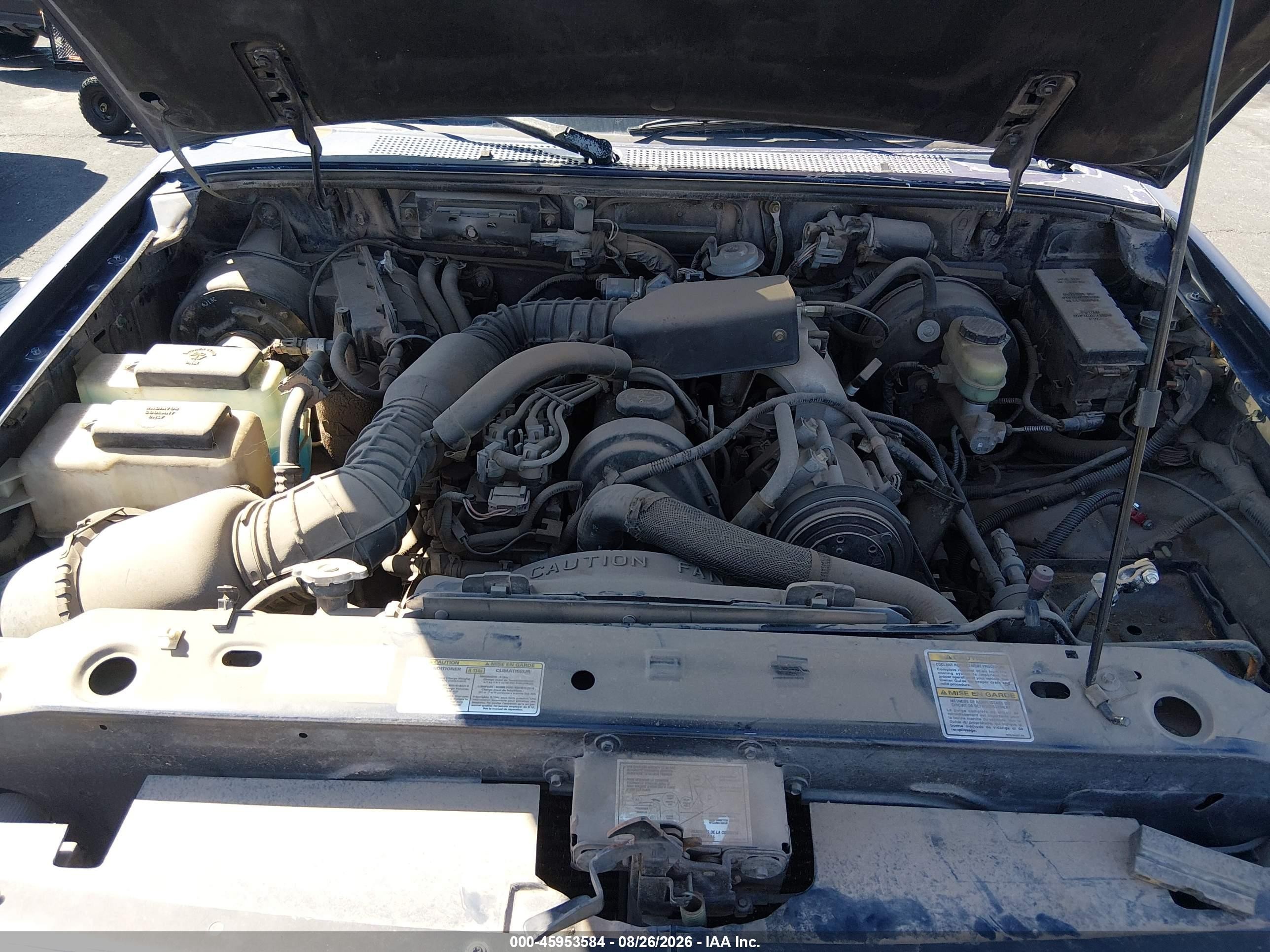 1997 Ford Ranger Splash/xl/xlt Dark Blue vin: 1FTCR10A9VPA12194