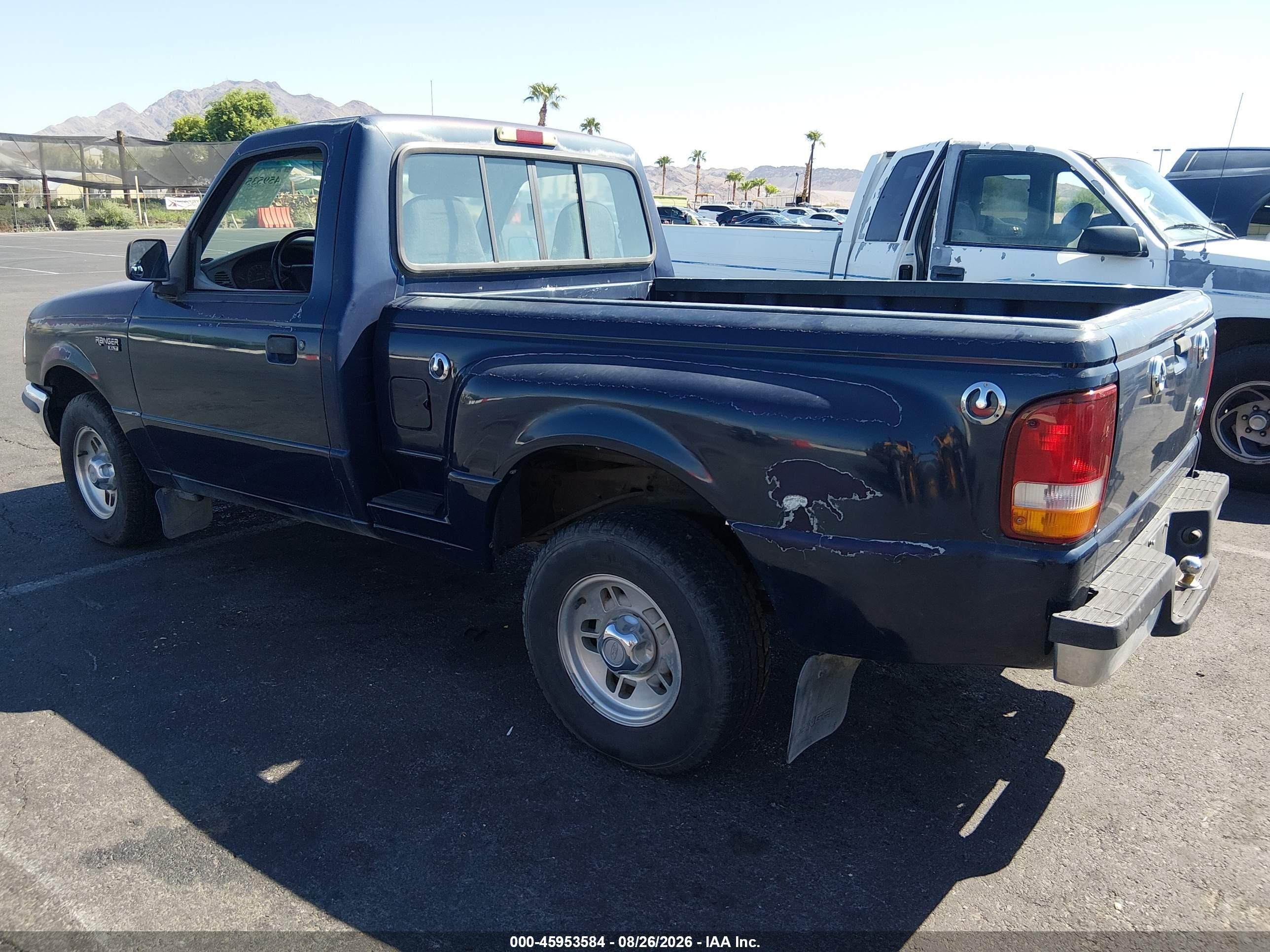 1997 Ford Ranger Splash/xl/xlt Dark Blue vin: 1FTCR10A9VPA12194