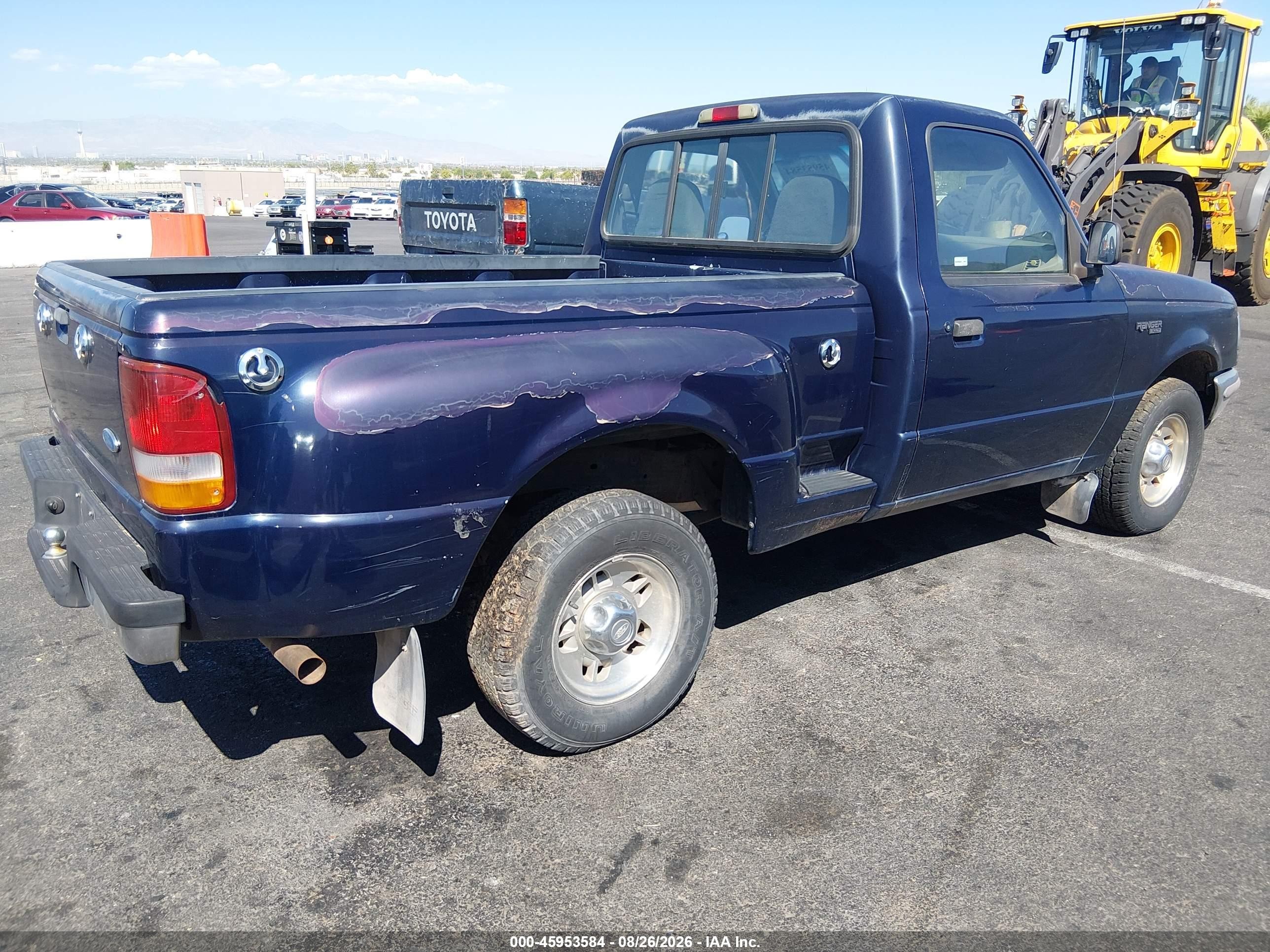 1997 Ford Ranger Splash/xl/xlt Dark Blue vin: 1FTCR10A9VPA12194