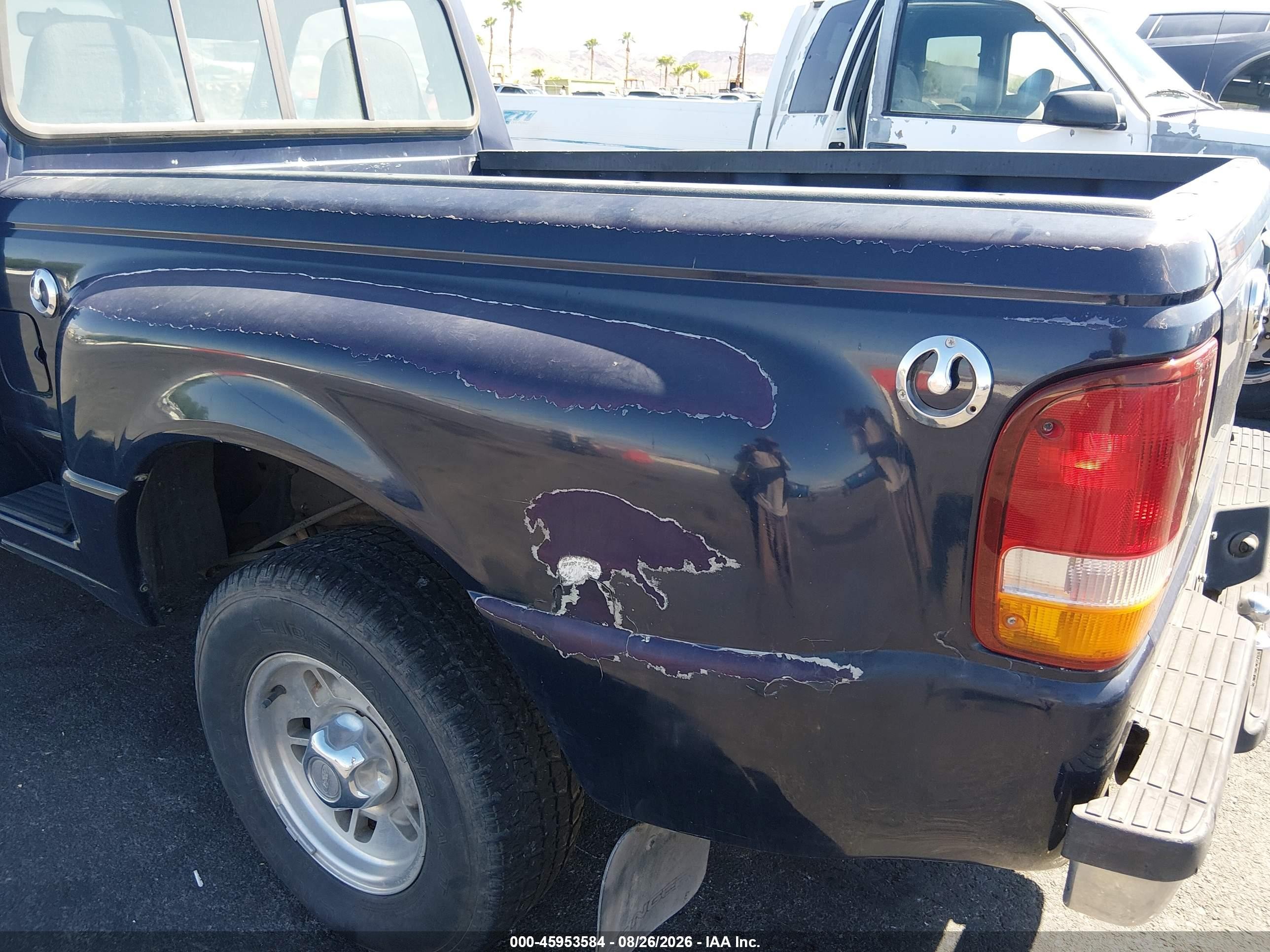 1997 Ford Ranger Splash/xl/xlt Dark Blue vin: 1FTCR10A9VPA12194