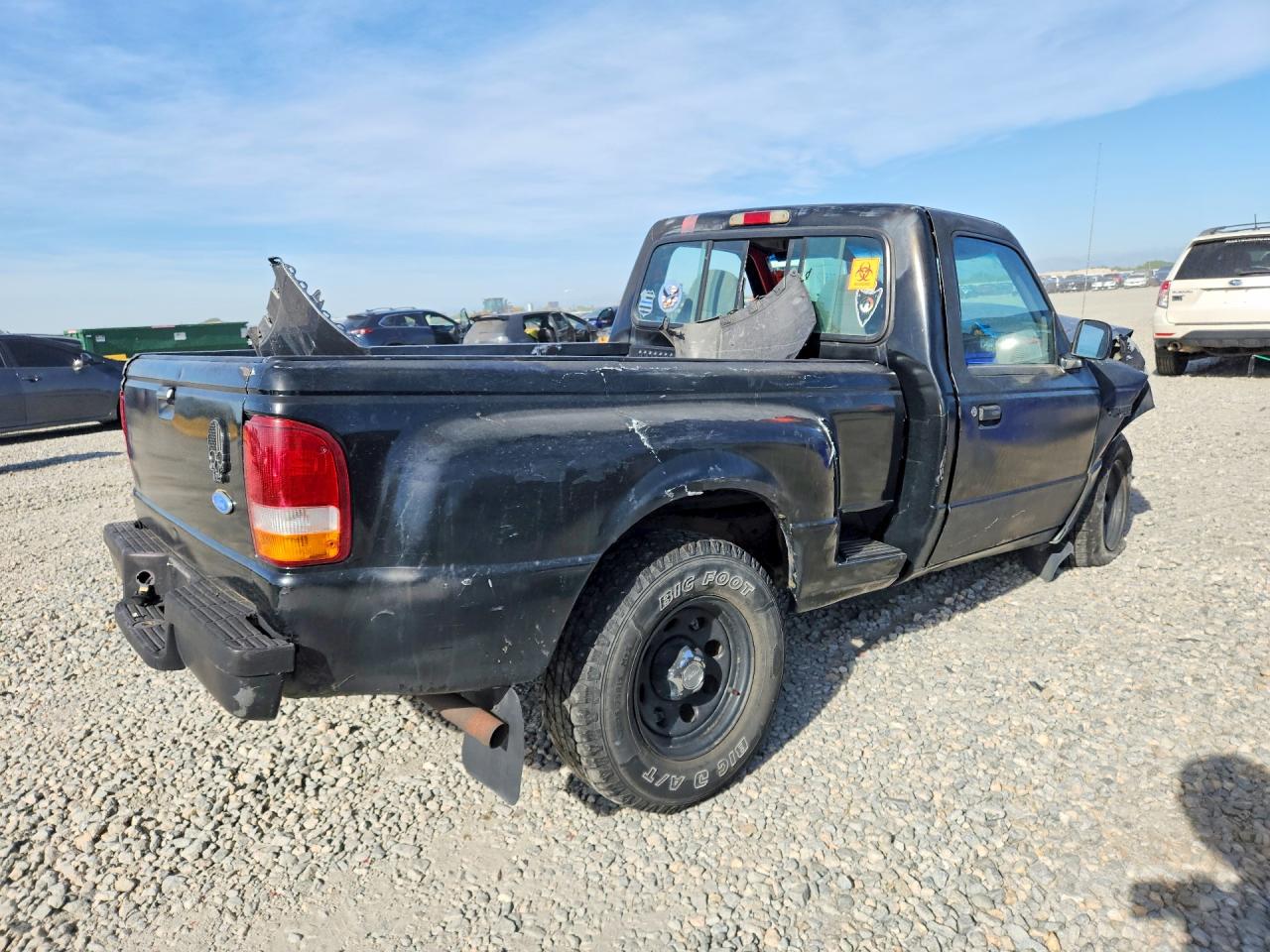 1997 Ford Ranger Black vin: 1FTCR10A9VPB56019