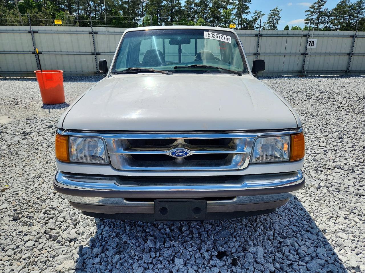 1997 Ford Ranger White vin: 1FTCR10A9VTA59667