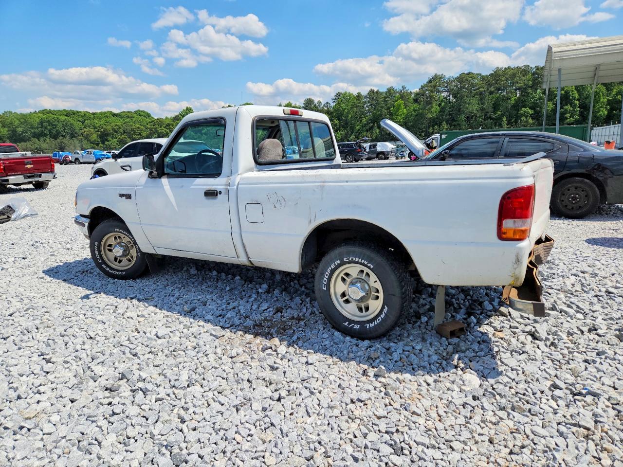 1997 Ford Ranger White vin: 1FTCR10A9VTA59667