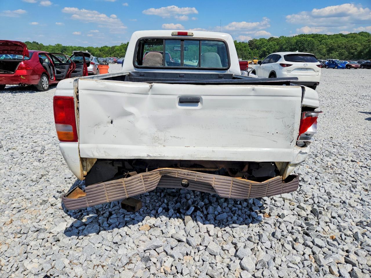 1997 Ford Ranger White vin: 1FTCR10A9VTA59667