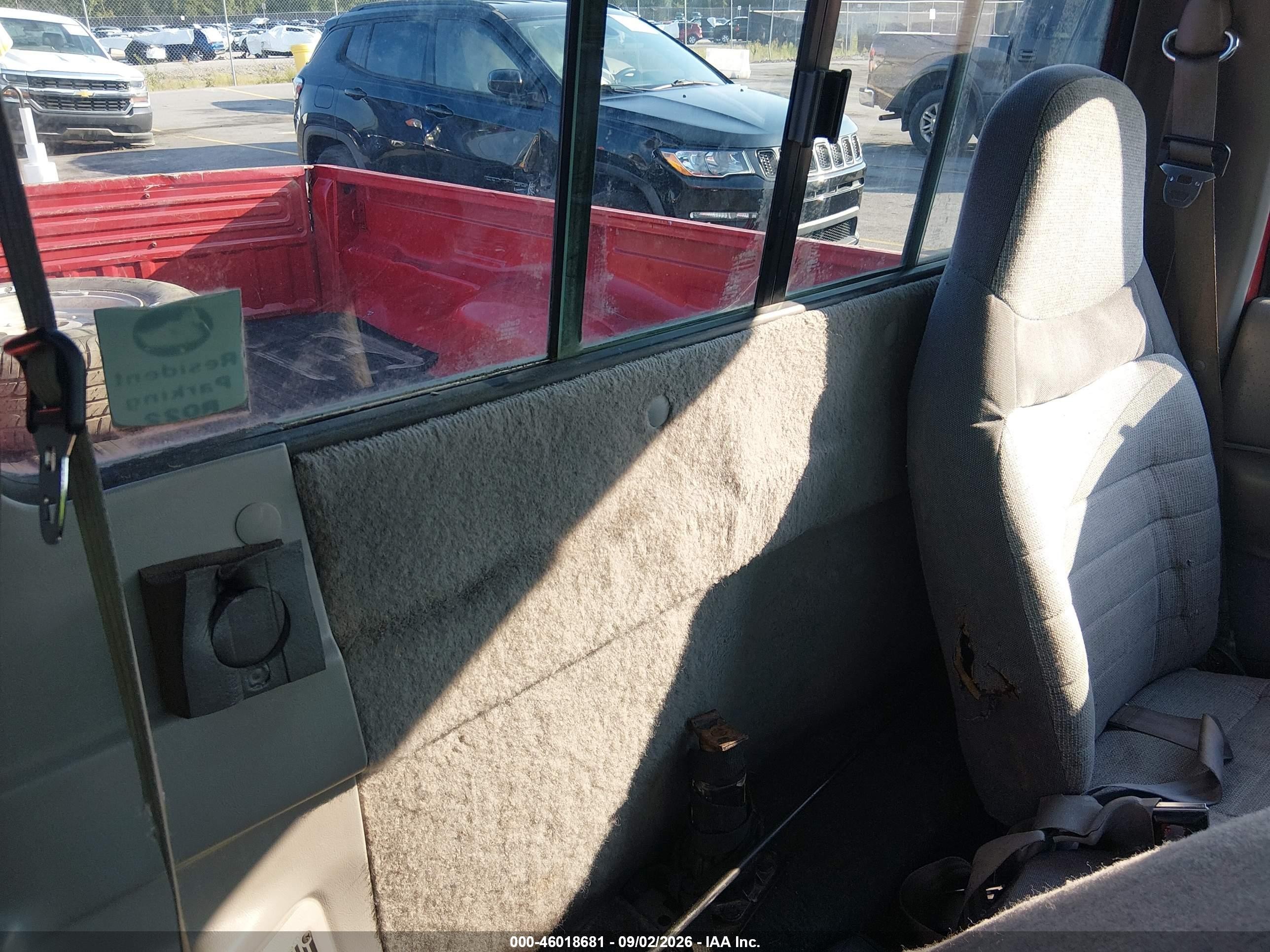 1997 Ford Ranger Splash/xl/xlt Red vin: 1FTCR10A9VTA64156