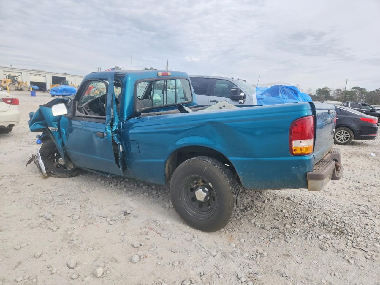 1997 Ford Ranger Turquoise vin: 1FTCR10A9VUA77225