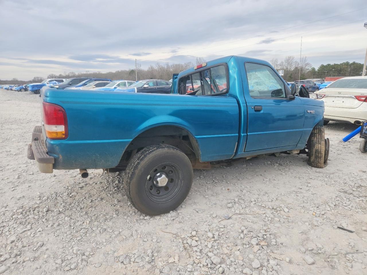 1997 Ford Ranger Turquoise vin: 1FTCR10A9VUA77225