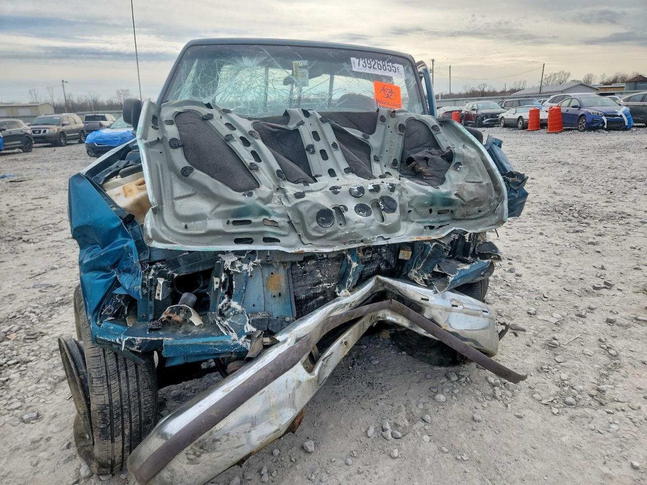 1997 Ford Ranger Turquoise vin: 1FTCR10A9VUA77225