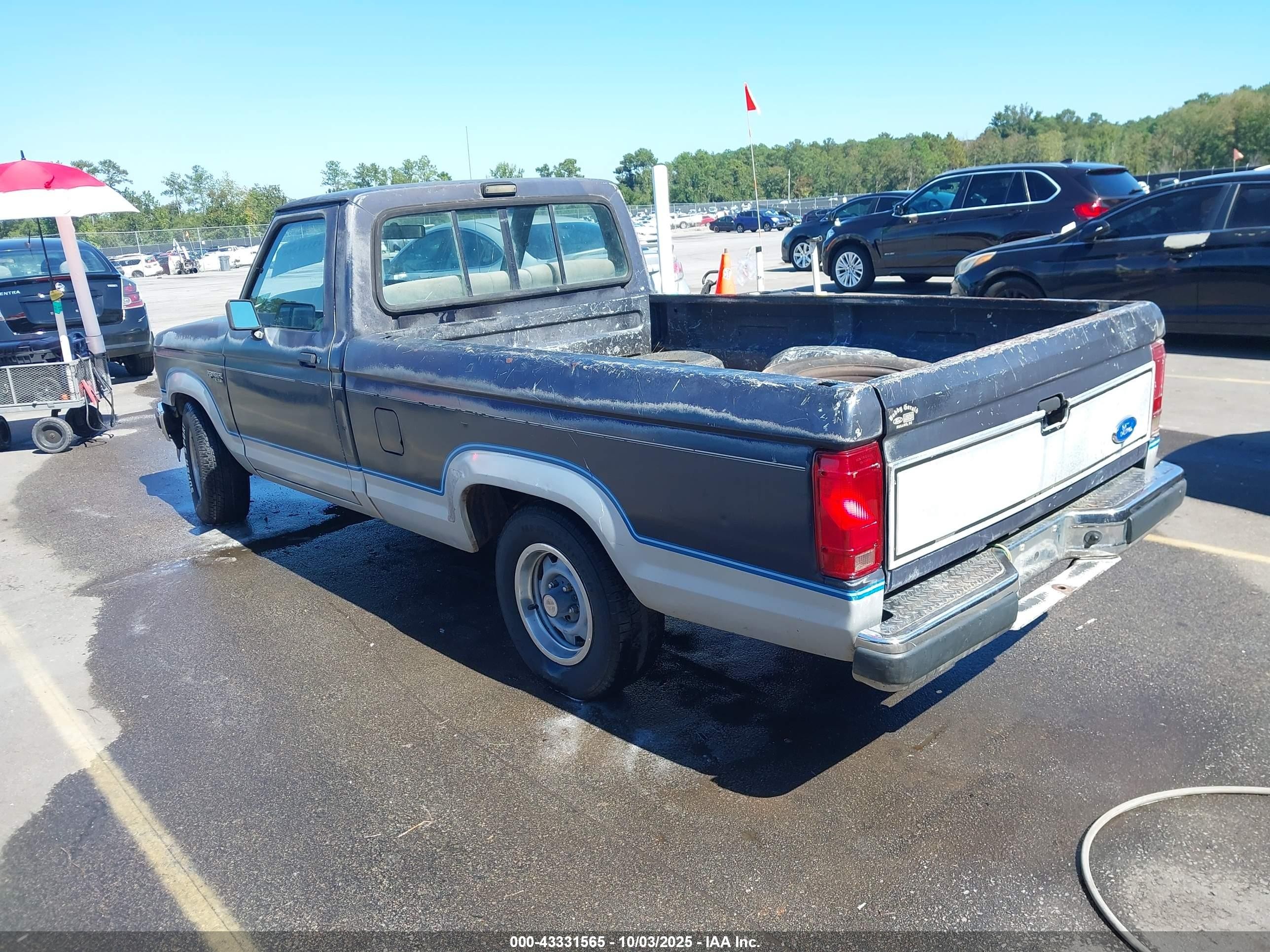 1990 Ford Ranger   Синий vin: 1FTCR10AXLUA96976