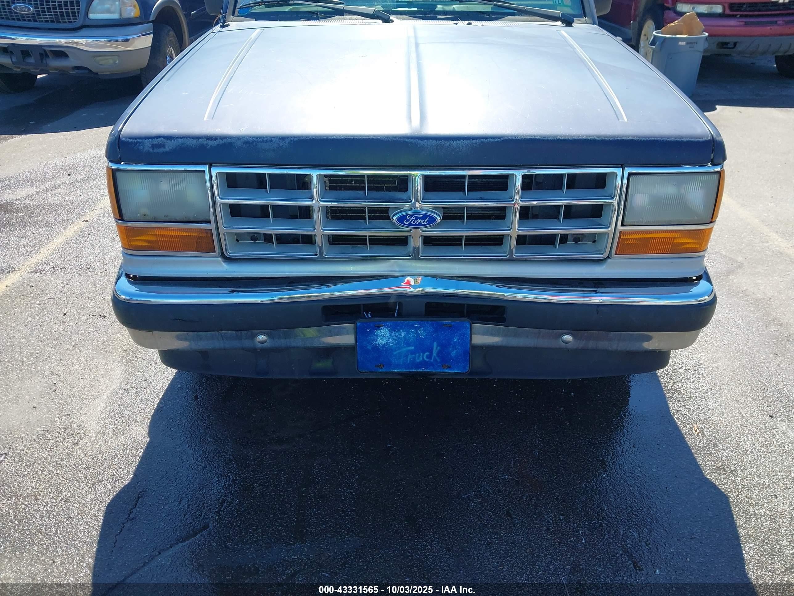 1990 Ford Ranger   Синий vin: 1FTCR10AXLUA96976