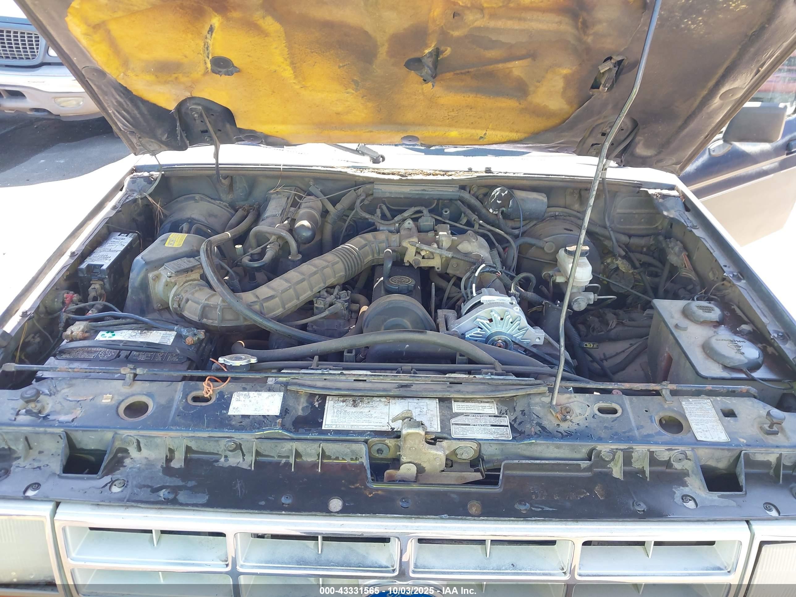 1990 Ford Ranger   Синий vin: 1FTCR10AXLUA96976