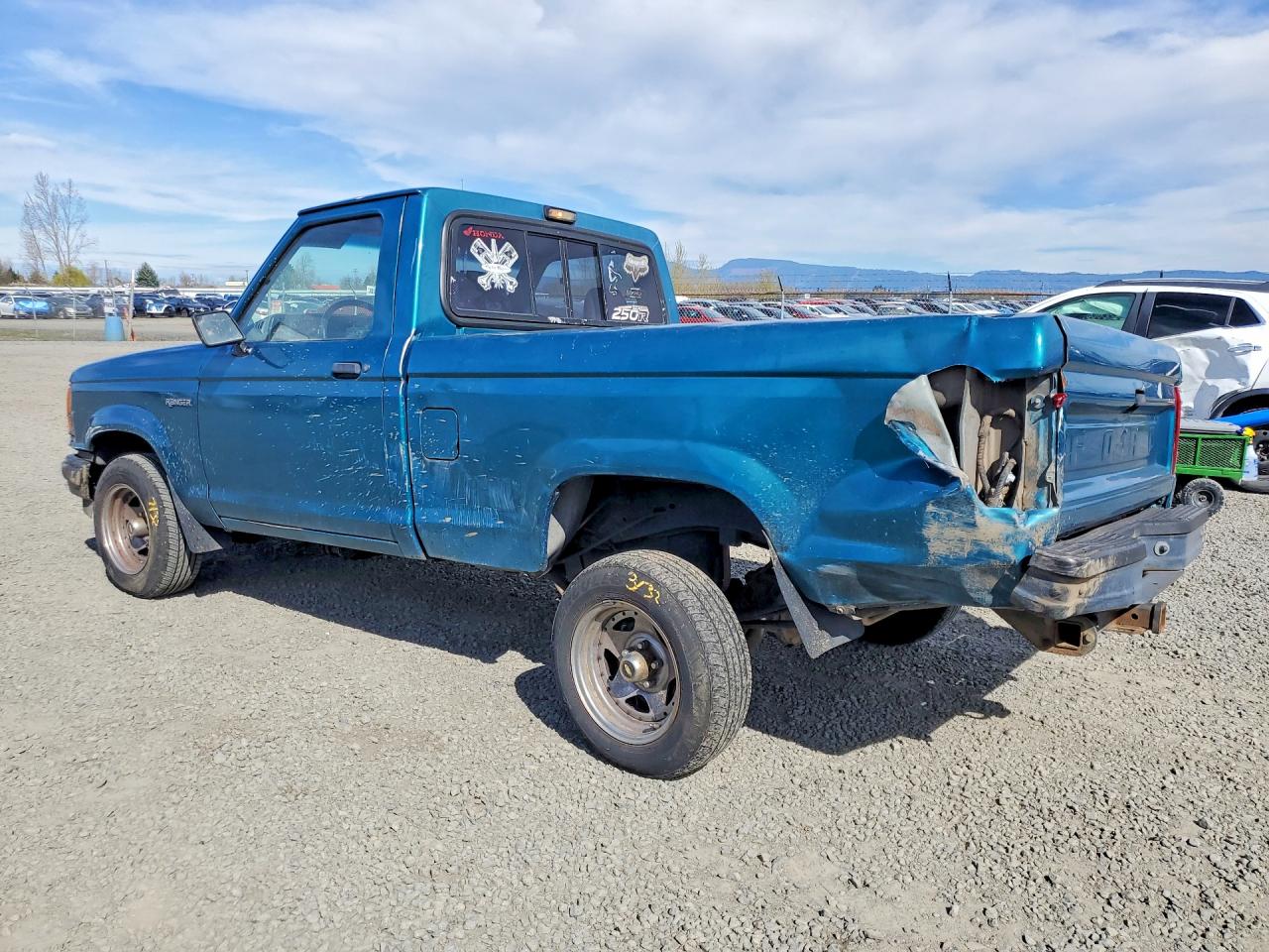 1992 Ford Ranger Teal vin: 1FTCR10AXNTA57247