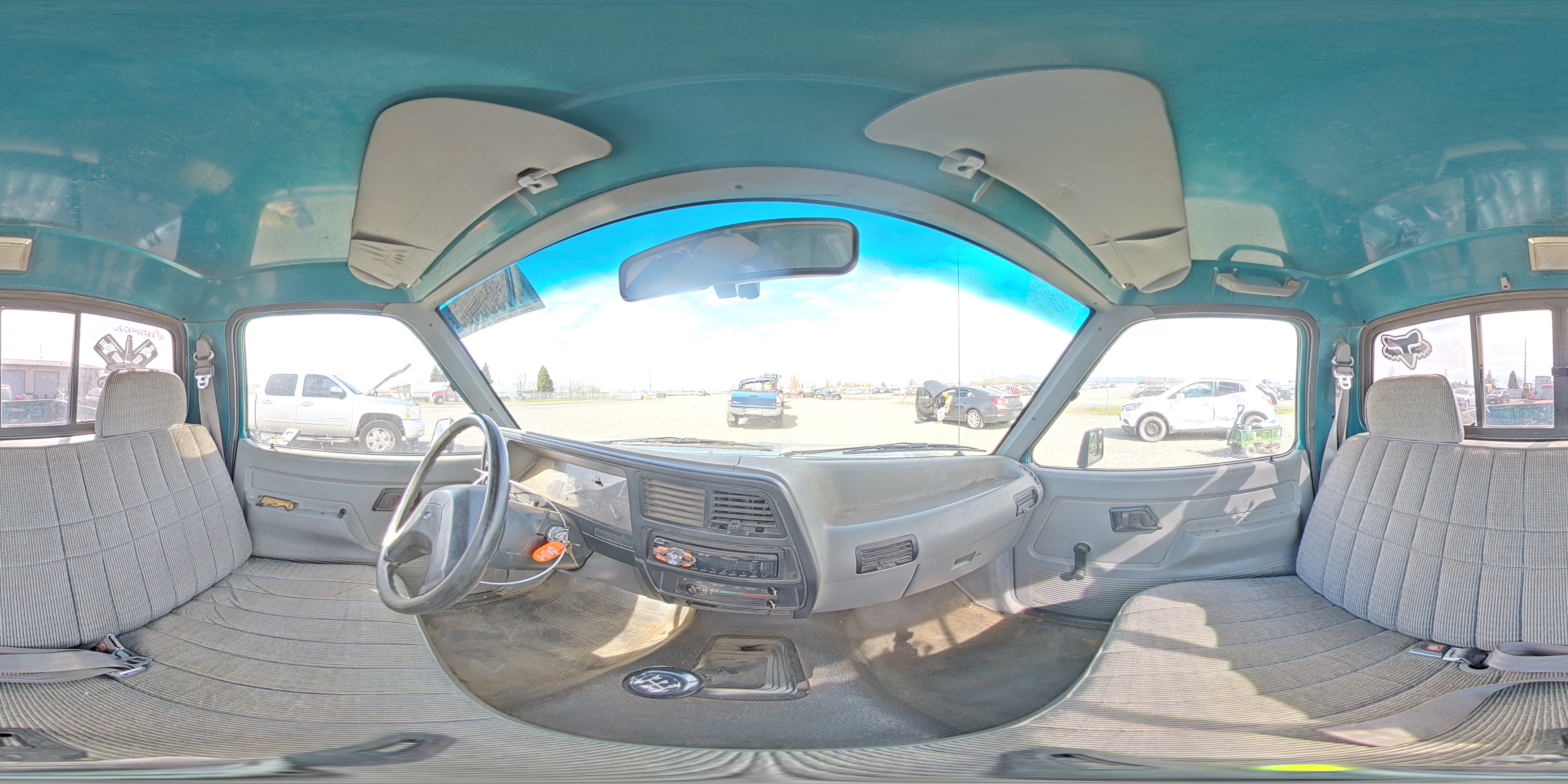 1992 Ford Ranger Teal vin: 1FTCR10AXNTA57247