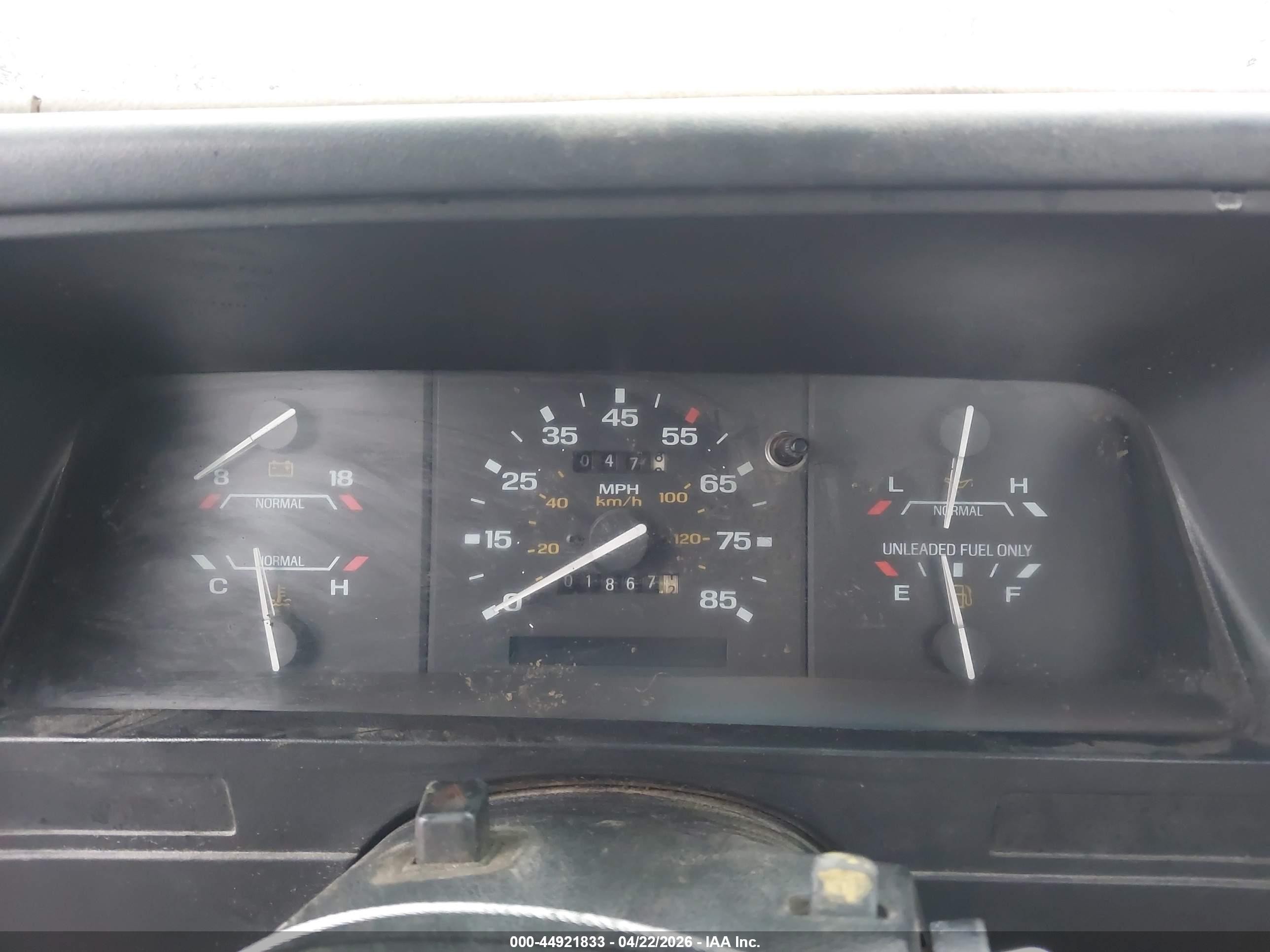 1992 Ford Ranger   Зеленый vin: 1FTCR10AXNUA35677
