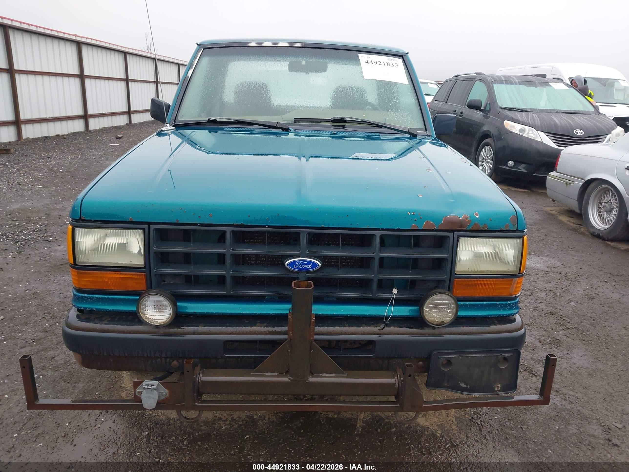 1992 Ford Ranger   Зеленый vin: 1FTCR10AXNUA35677