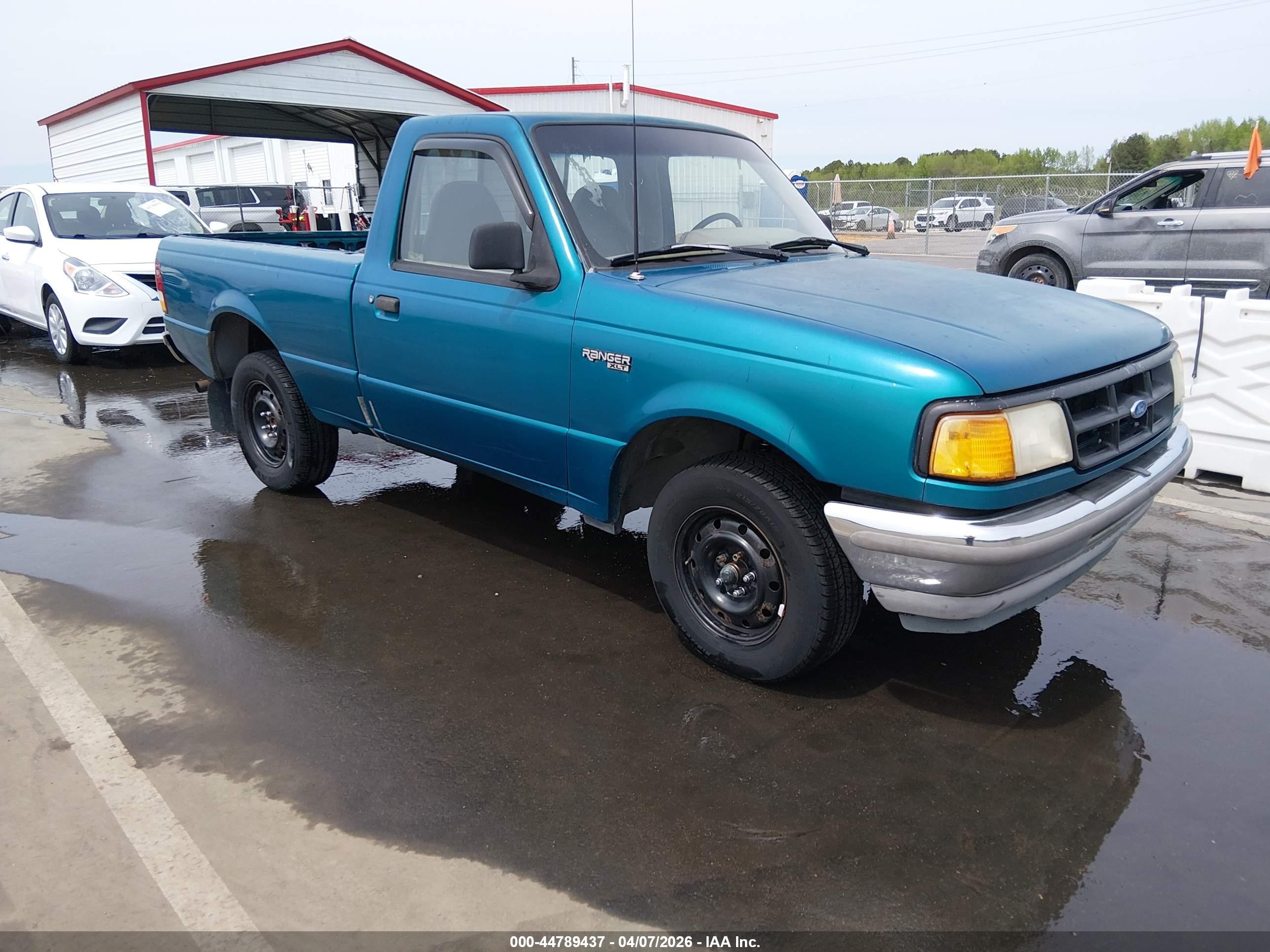 1993 Ford Ranger   Turquoise vin: 1FTCR10AXPTA90381
