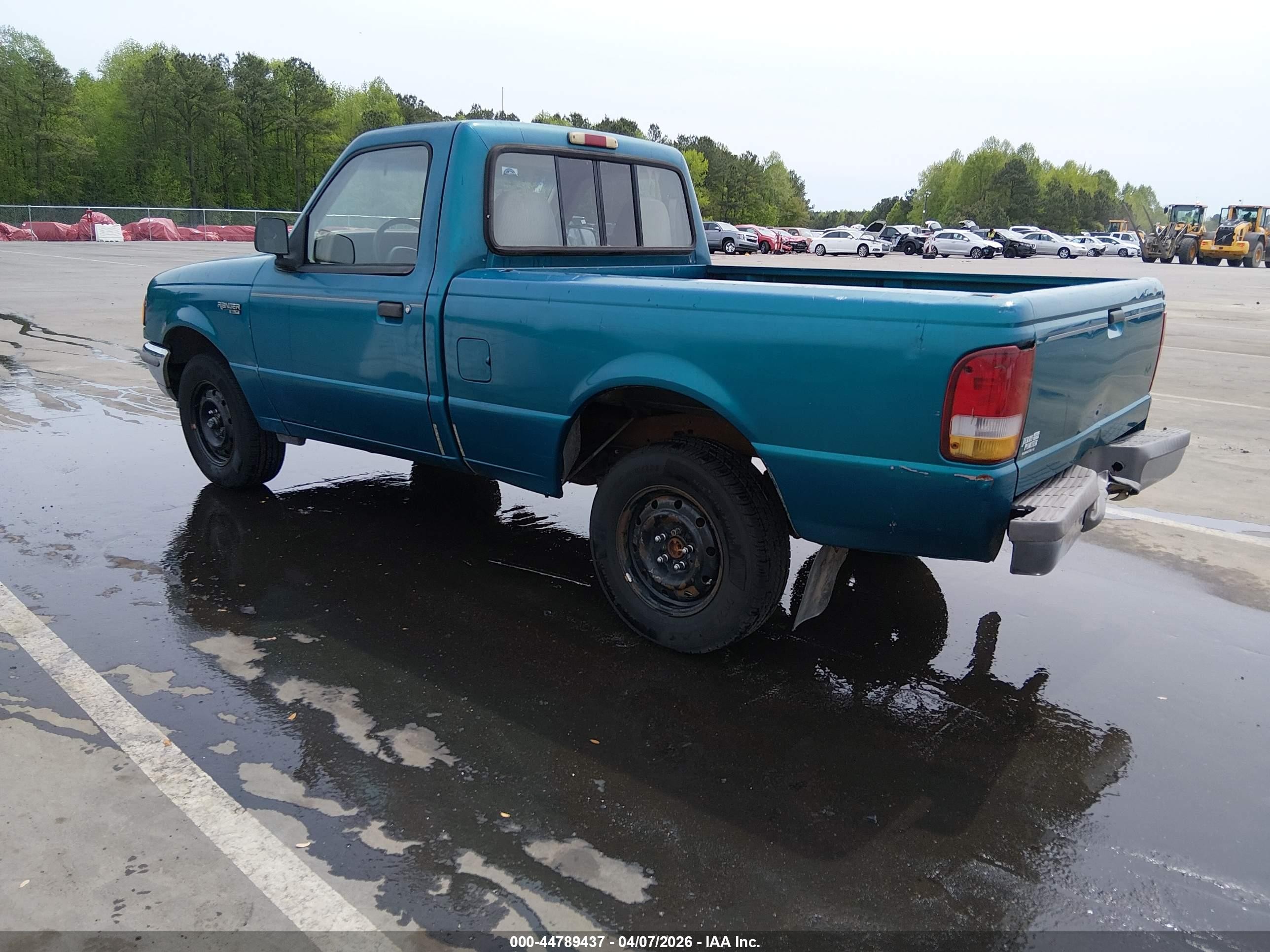 1993 Ford Ranger   Turquoise vin: 1FTCR10AXPTA90381