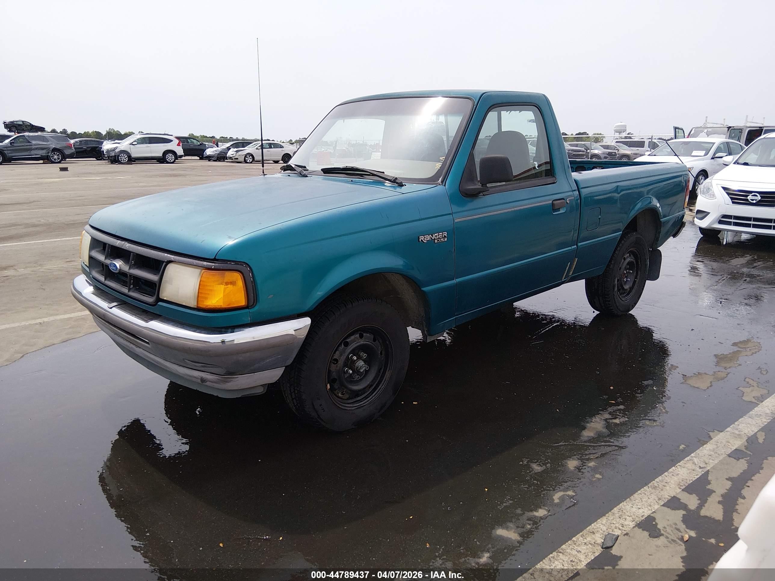 1993 Ford Ranger   Turquoise vin: 1FTCR10AXPTA90381