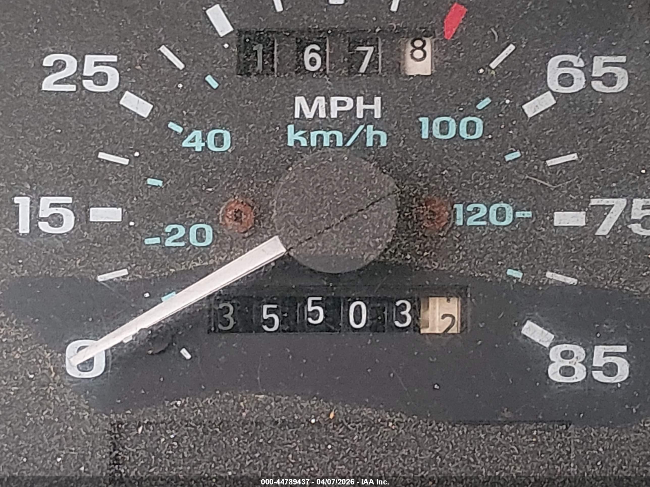 1993 Ford Ranger   Turquoise vin: 1FTCR10AXPTA90381
