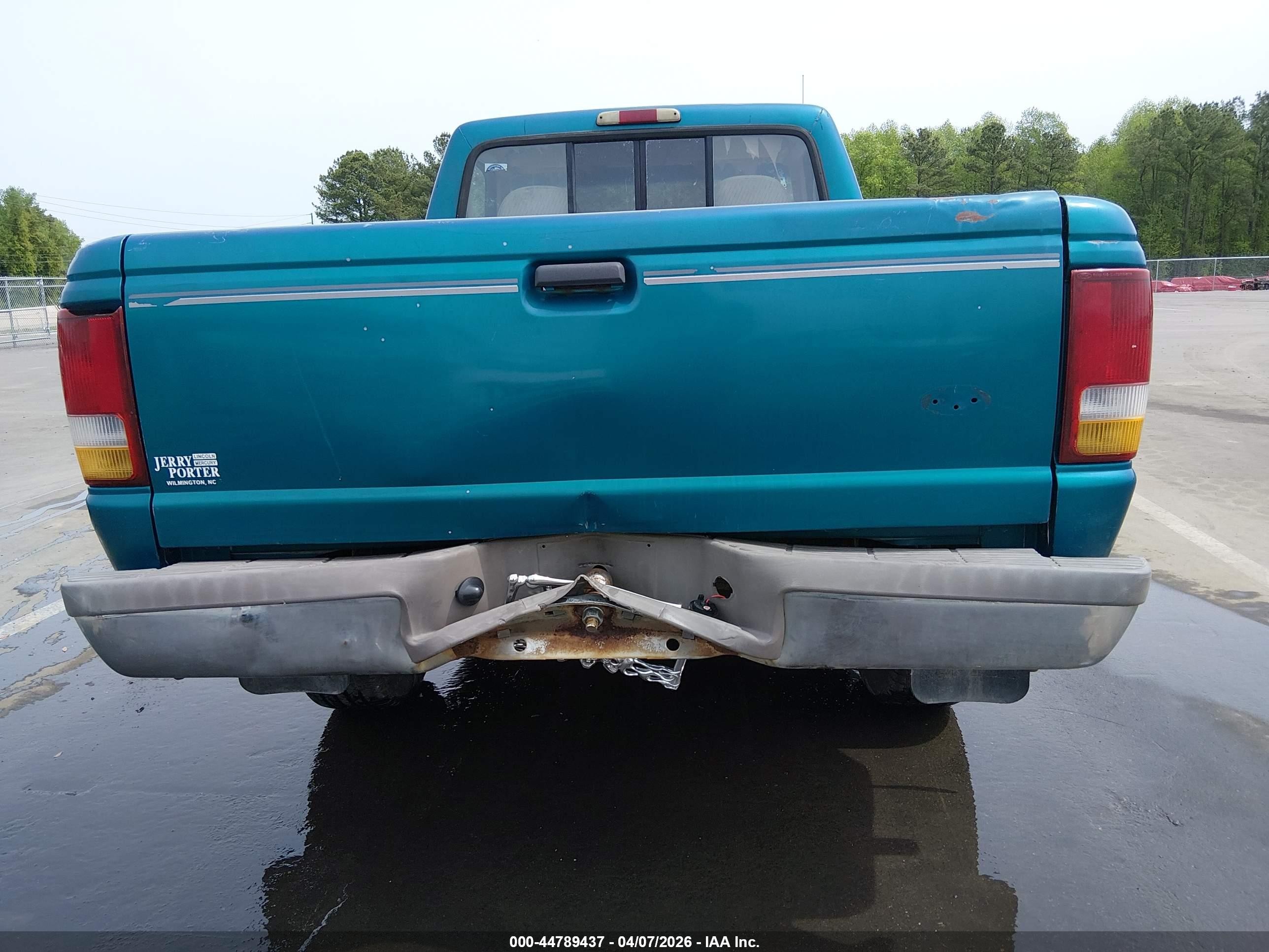 1993 Ford Ranger   Turquoise vin: 1FTCR10AXPTA90381