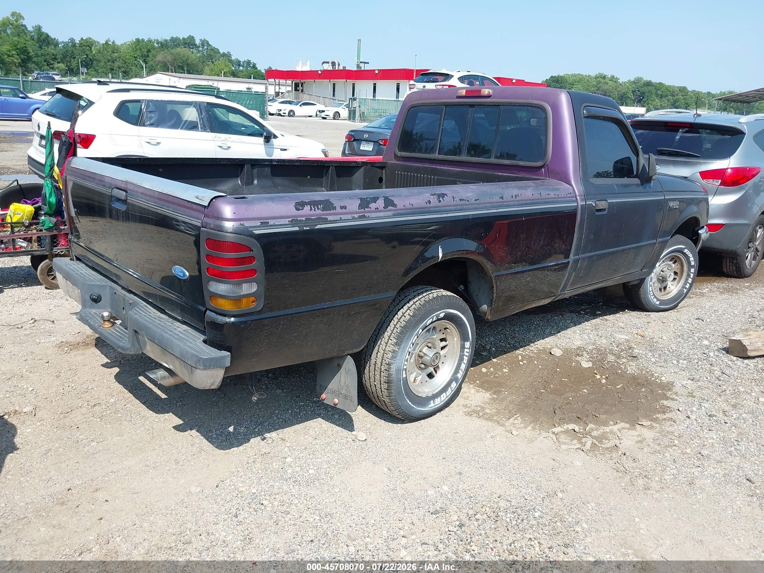 1994 Ford Ranger   Black vin: 1FTCR10AXRTA38526