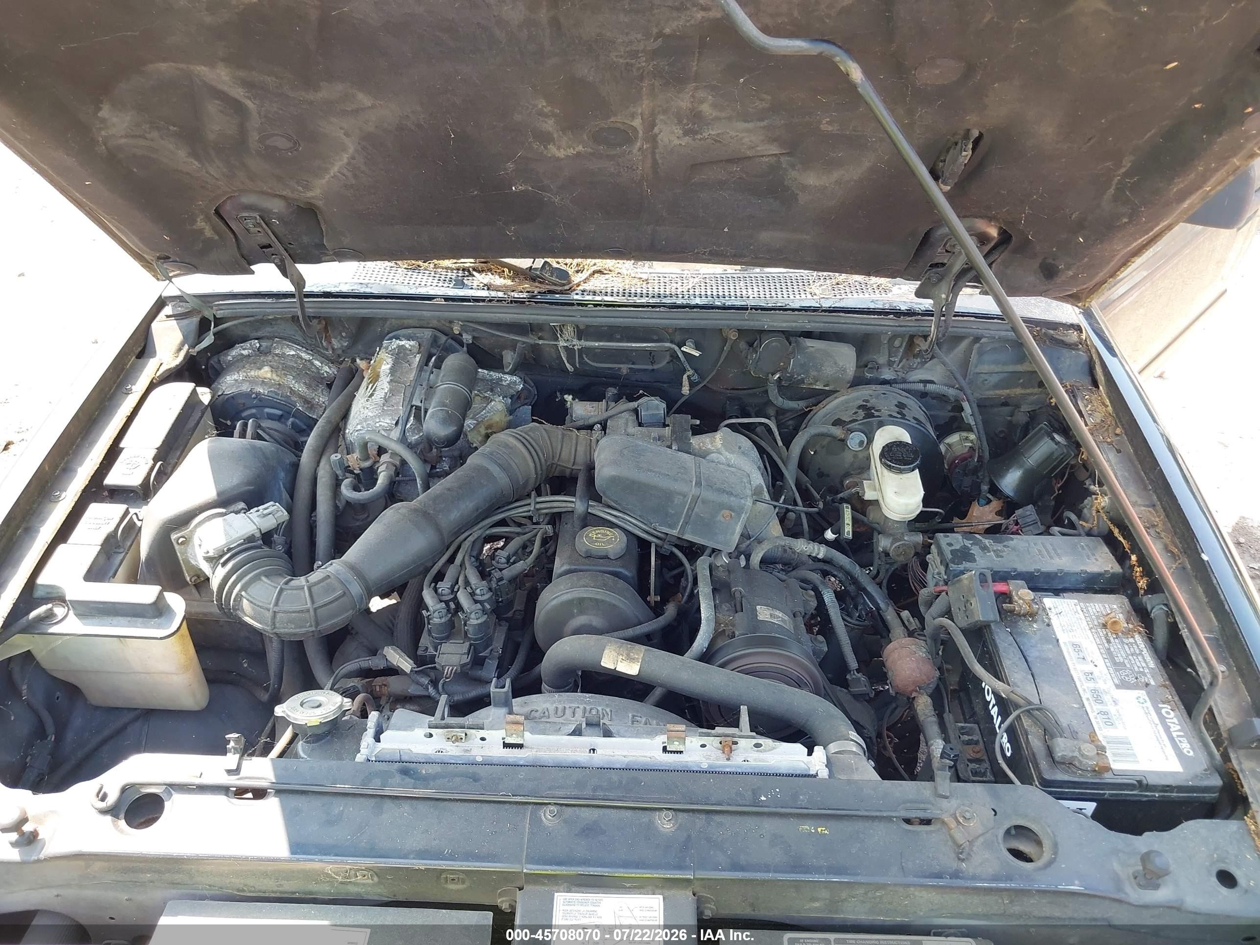 1994 Ford Ranger   Black vin: 1FTCR10AXRTA38526
