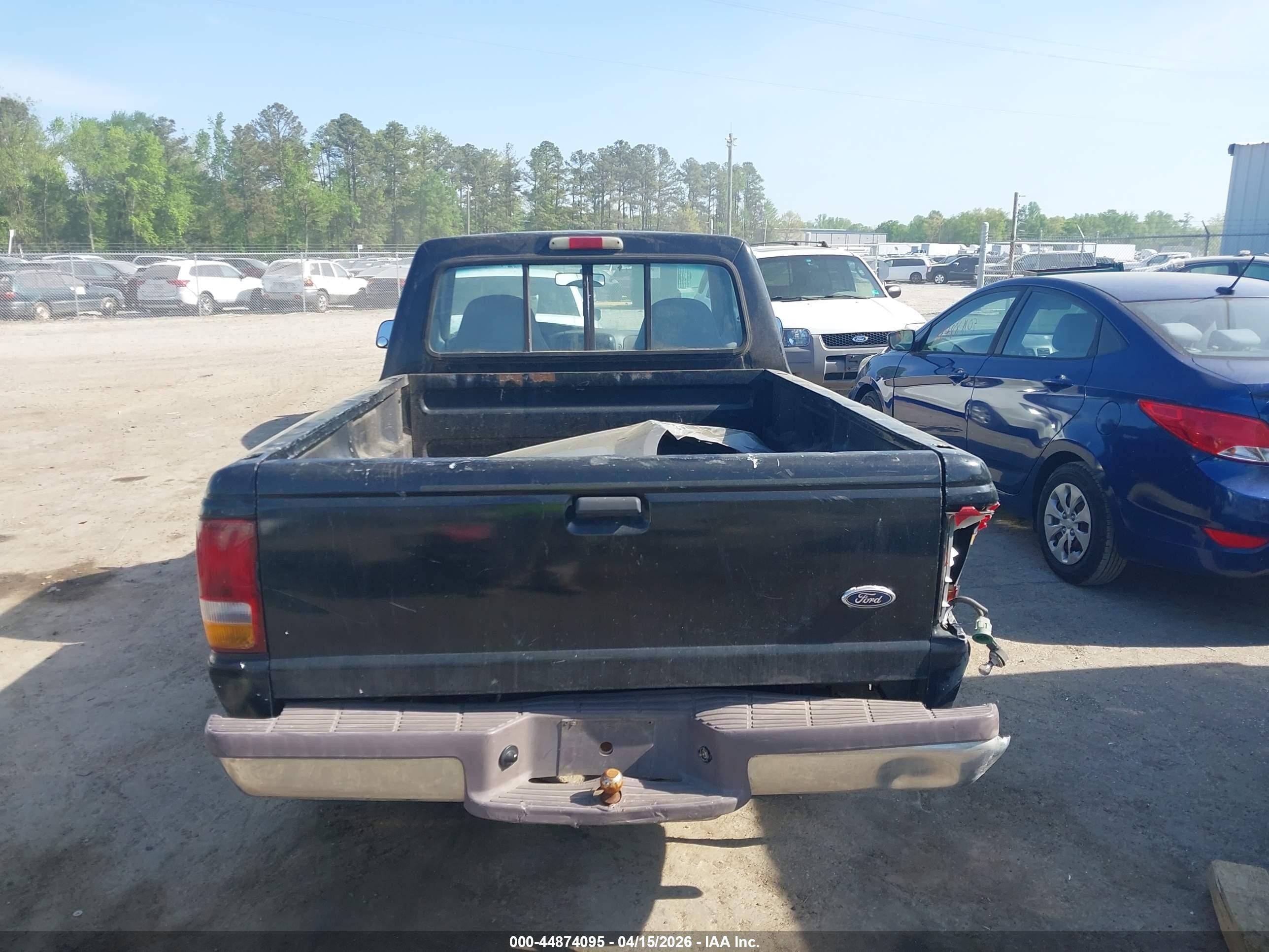 1996 Ford Ranger   Black vin: 1FTCR10AXTUA46188
