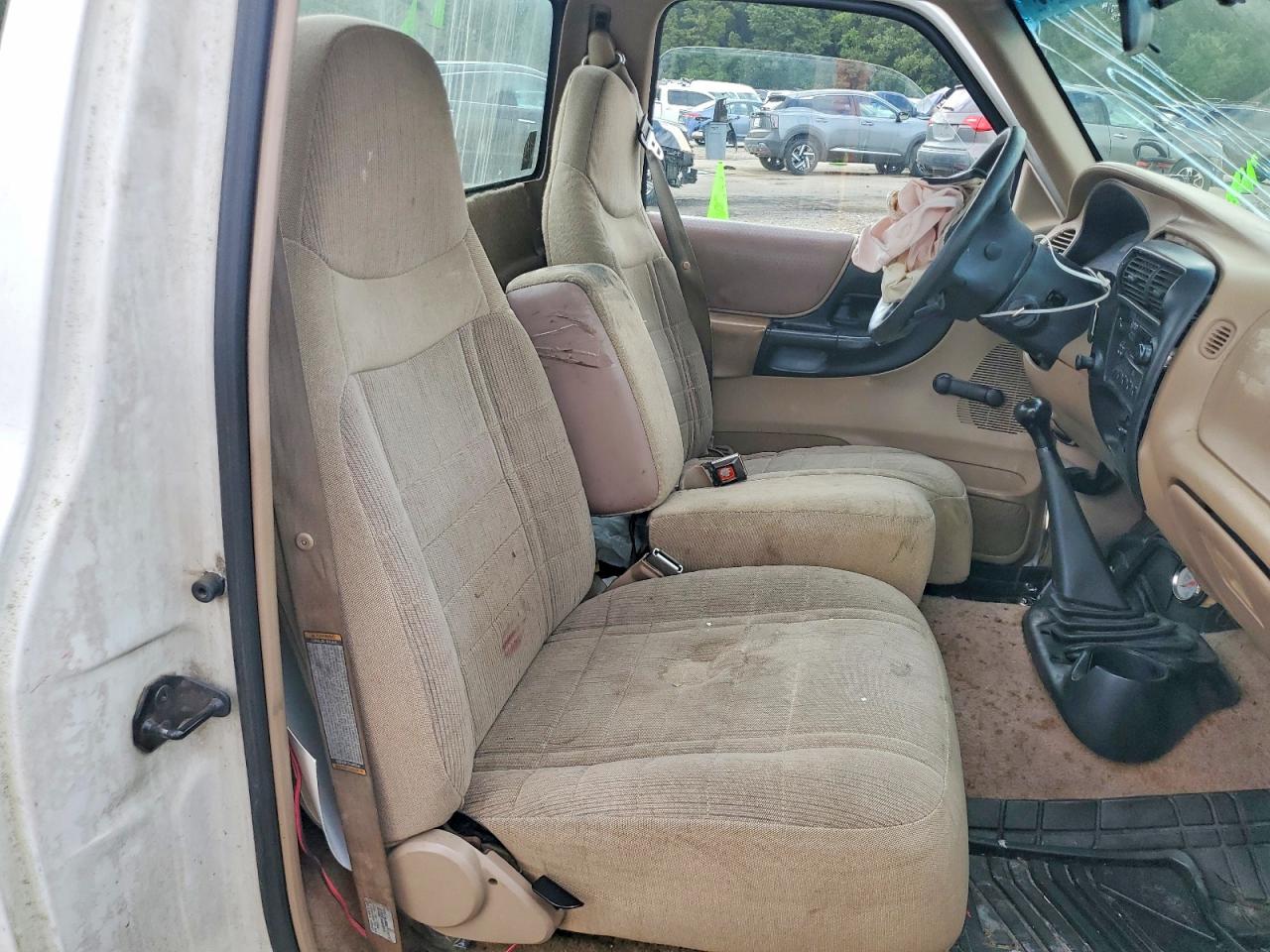 1997 Ford Ranger Белый vin: 1FTCR10AXVPA60464