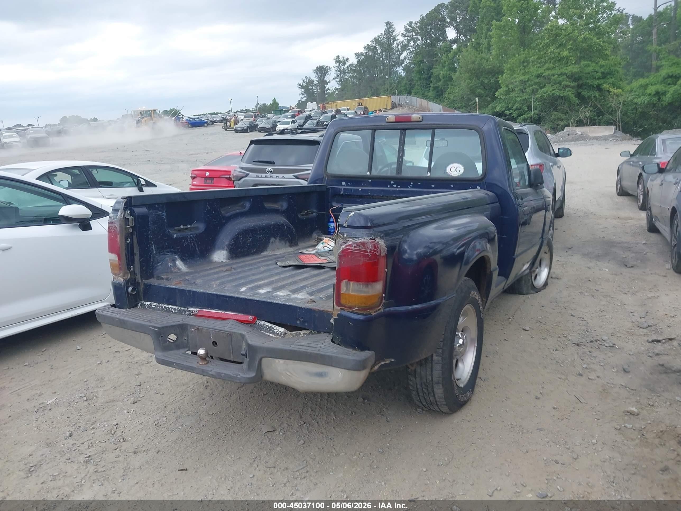 1997 Ford Ranger Splash/xl/xlt Blue vin: 1FTCR10AXVPA83680