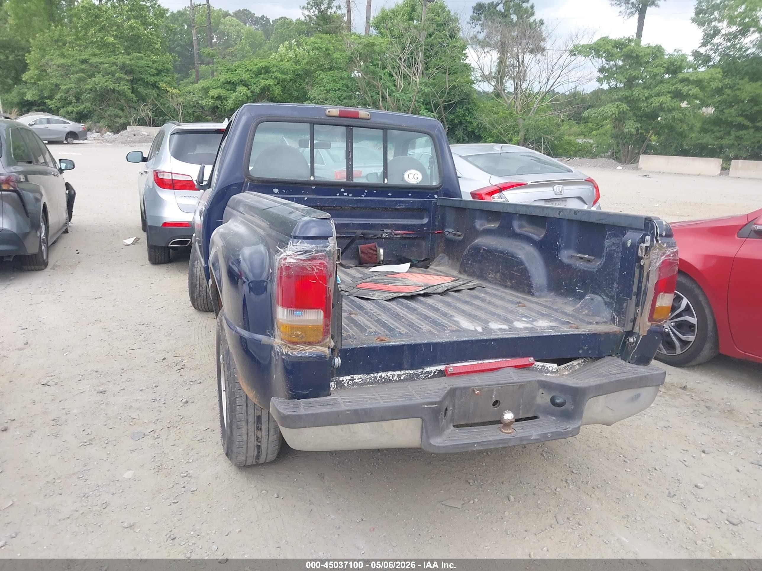 1997 Ford Ranger Splash/xl/xlt Blue vin: 1FTCR10AXVPA83680