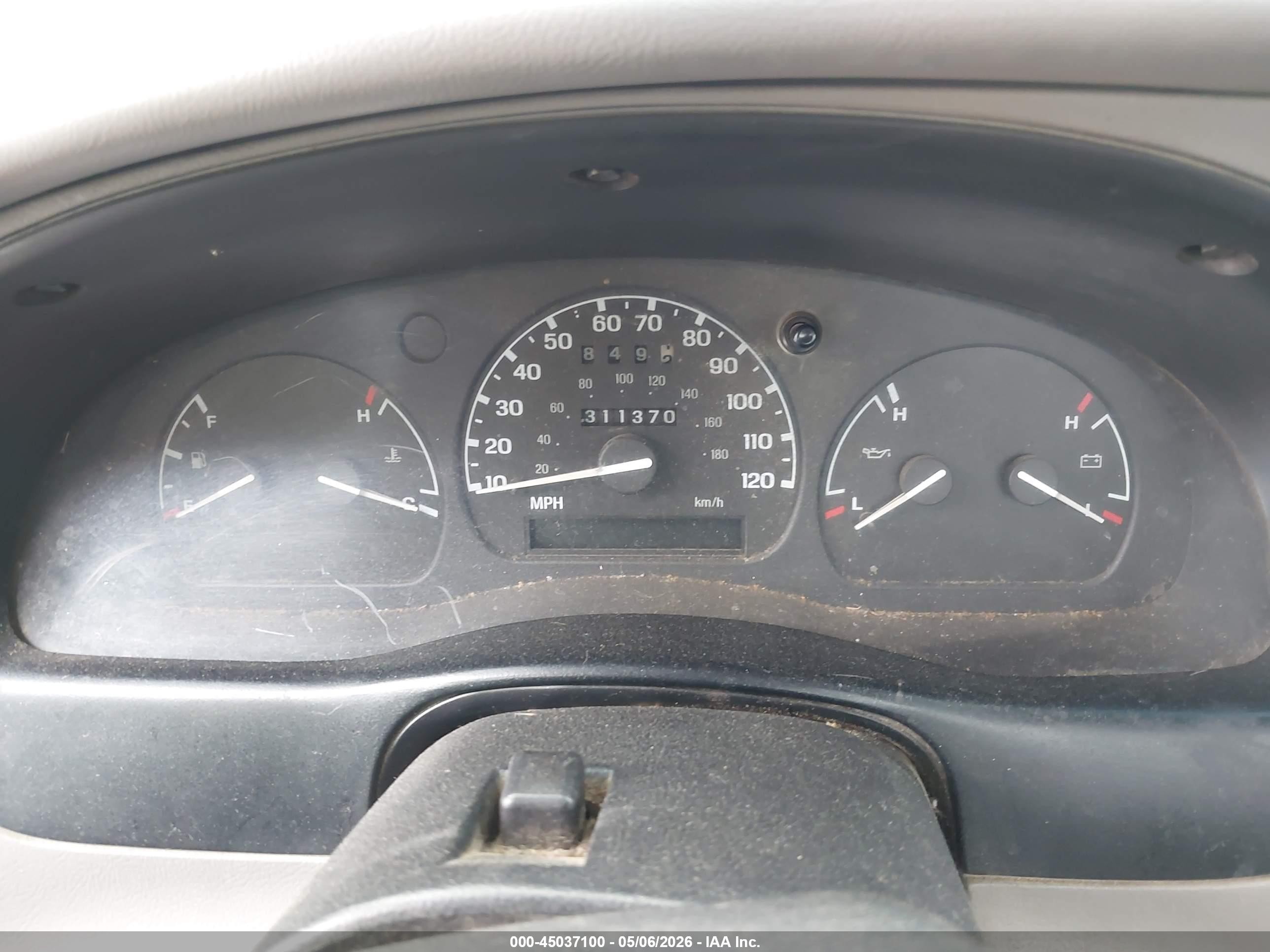 1997 Ford Ranger Splash/xl/xlt Blue vin: 1FTCR10AXVPA83680