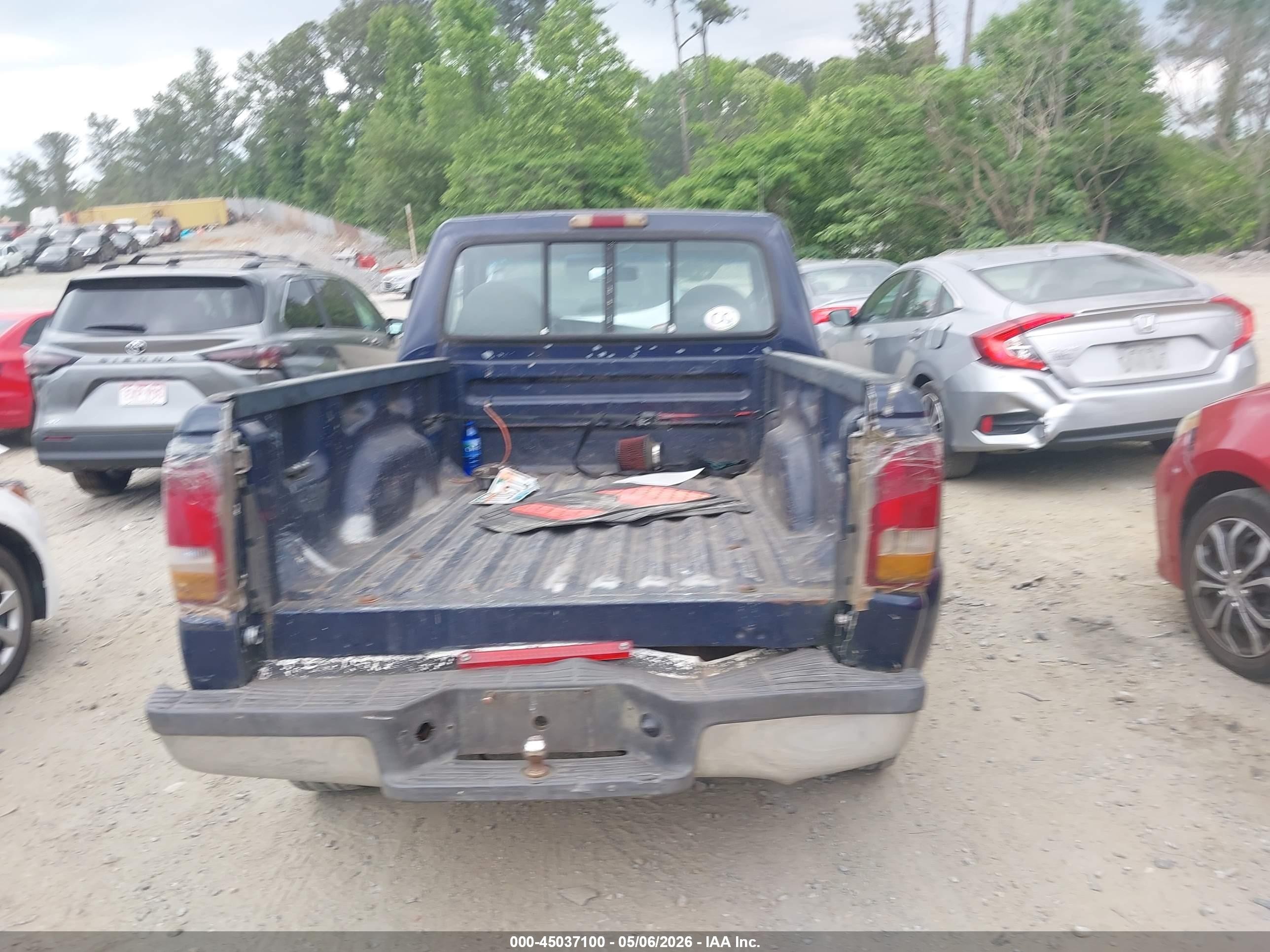 1997 Ford Ranger Splash/xl/xlt Blue vin: 1FTCR10AXVPA83680