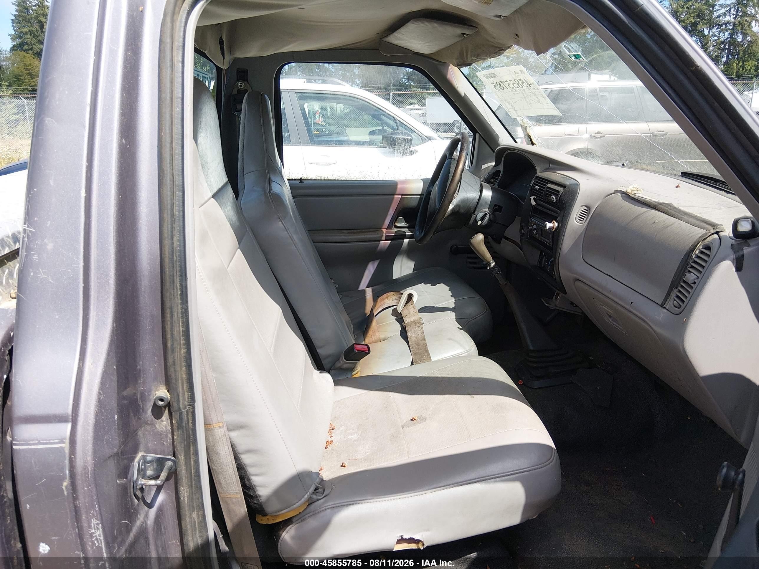 1997 Ford Ranger Splash/xlt Silver vin: 1FTCR10AXVPB31145