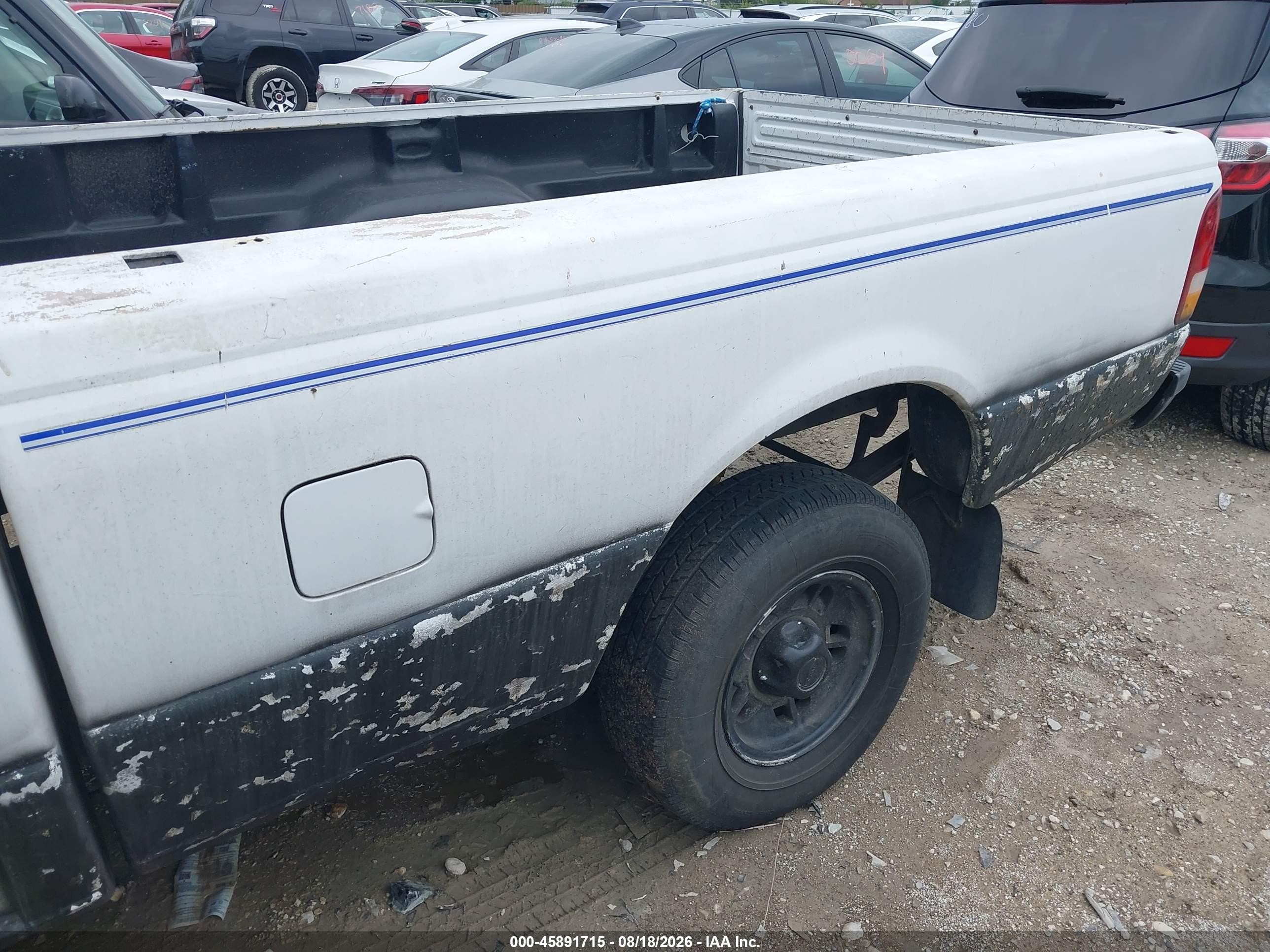 1997 Ford Ranger Splash/xlt Белый vin: 1FTCR10AXVUD39656