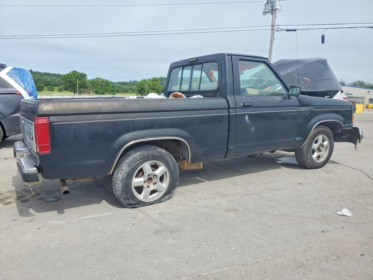 1989 Ford Ranger Black vin: 1FTCR10T0KUC67475