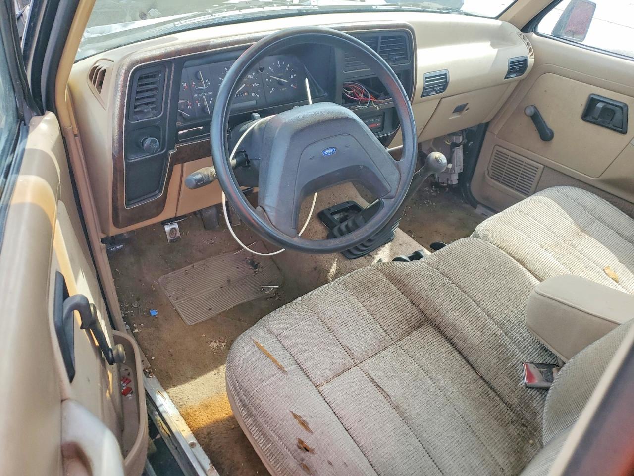 1989 Ford Ranger Black vin: 1FTCR10T0KUC67475