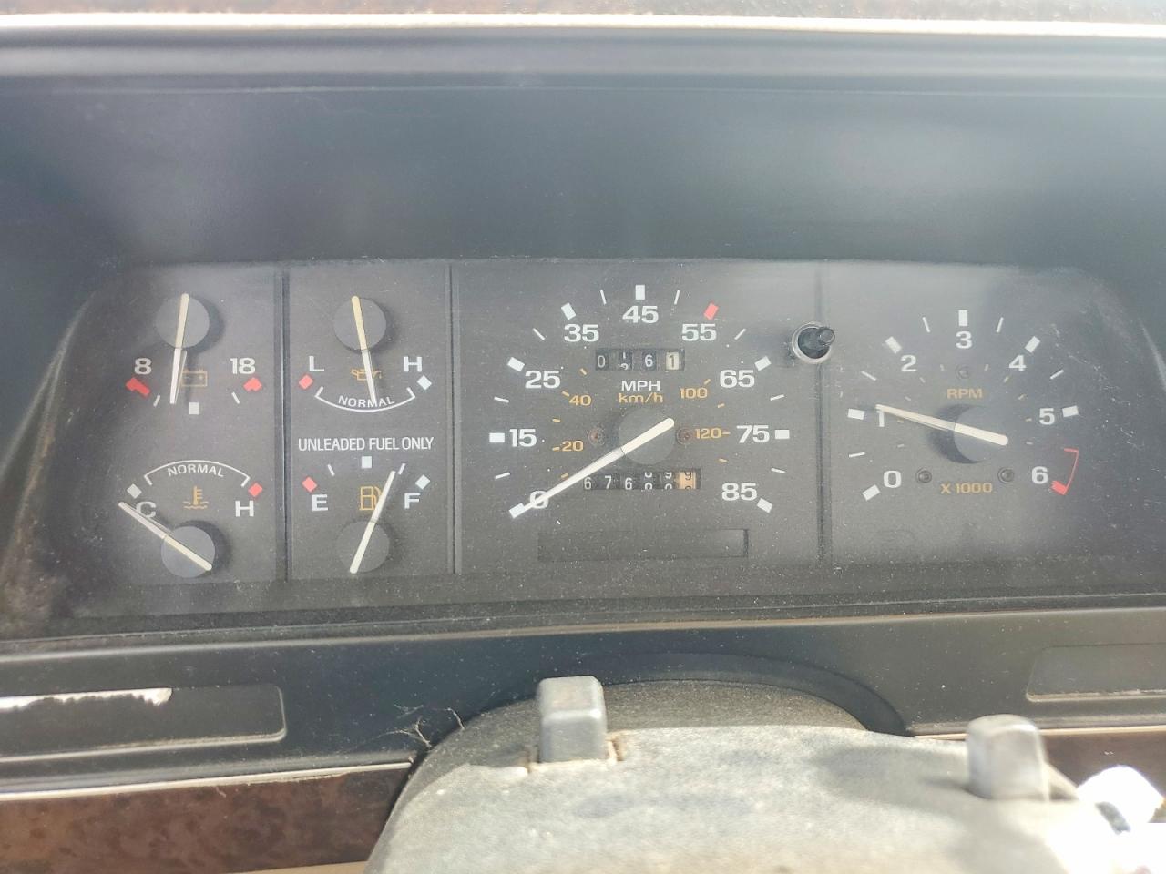 1989 Ford Ranger Black vin: 1FTCR10T0KUC67475