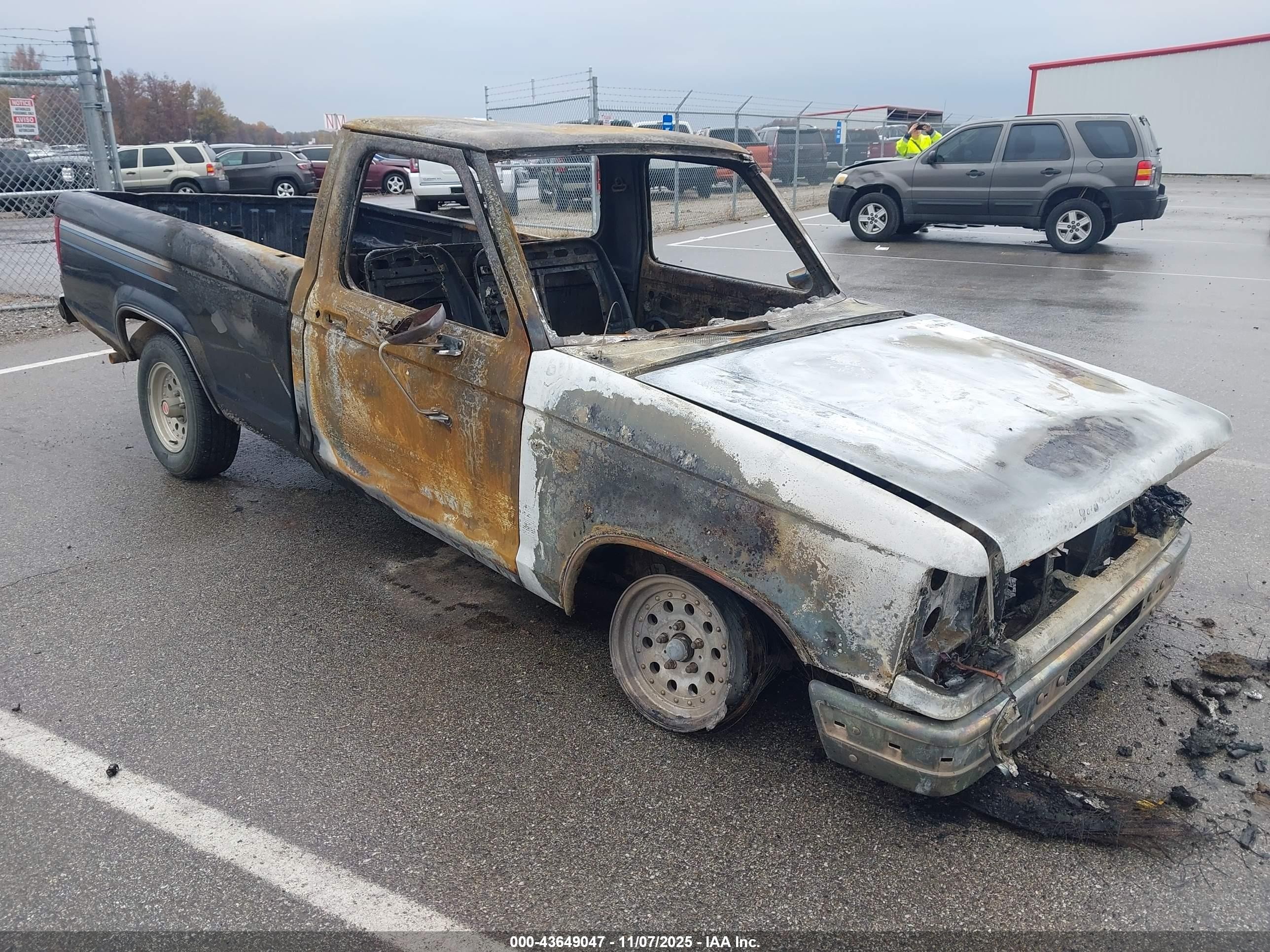 1989 Ford Ranger   Blue vin: 1FTCR10T2KUA62577