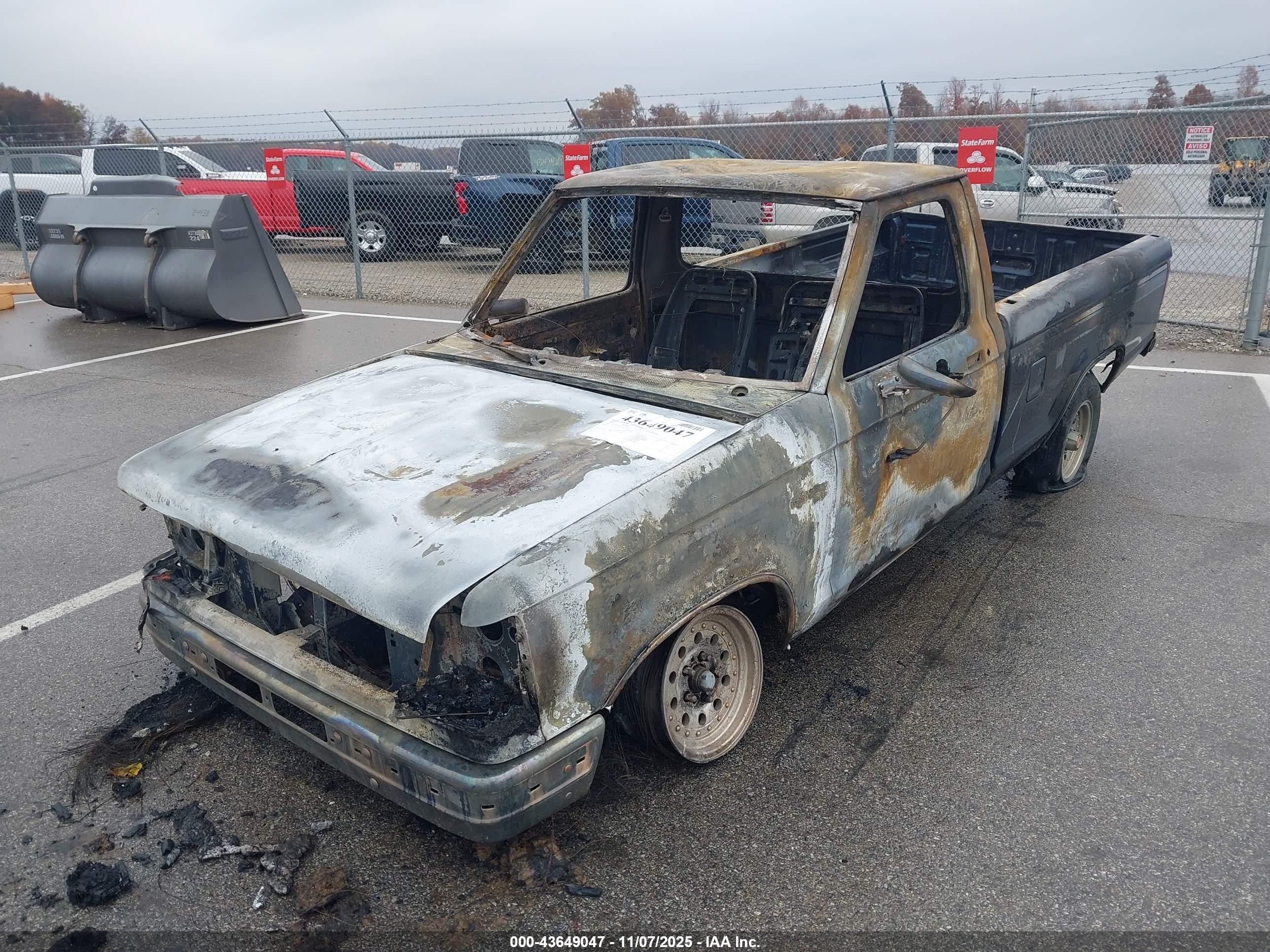 1989 Ford Ranger   Blue vin: 1FTCR10T2KUA62577
