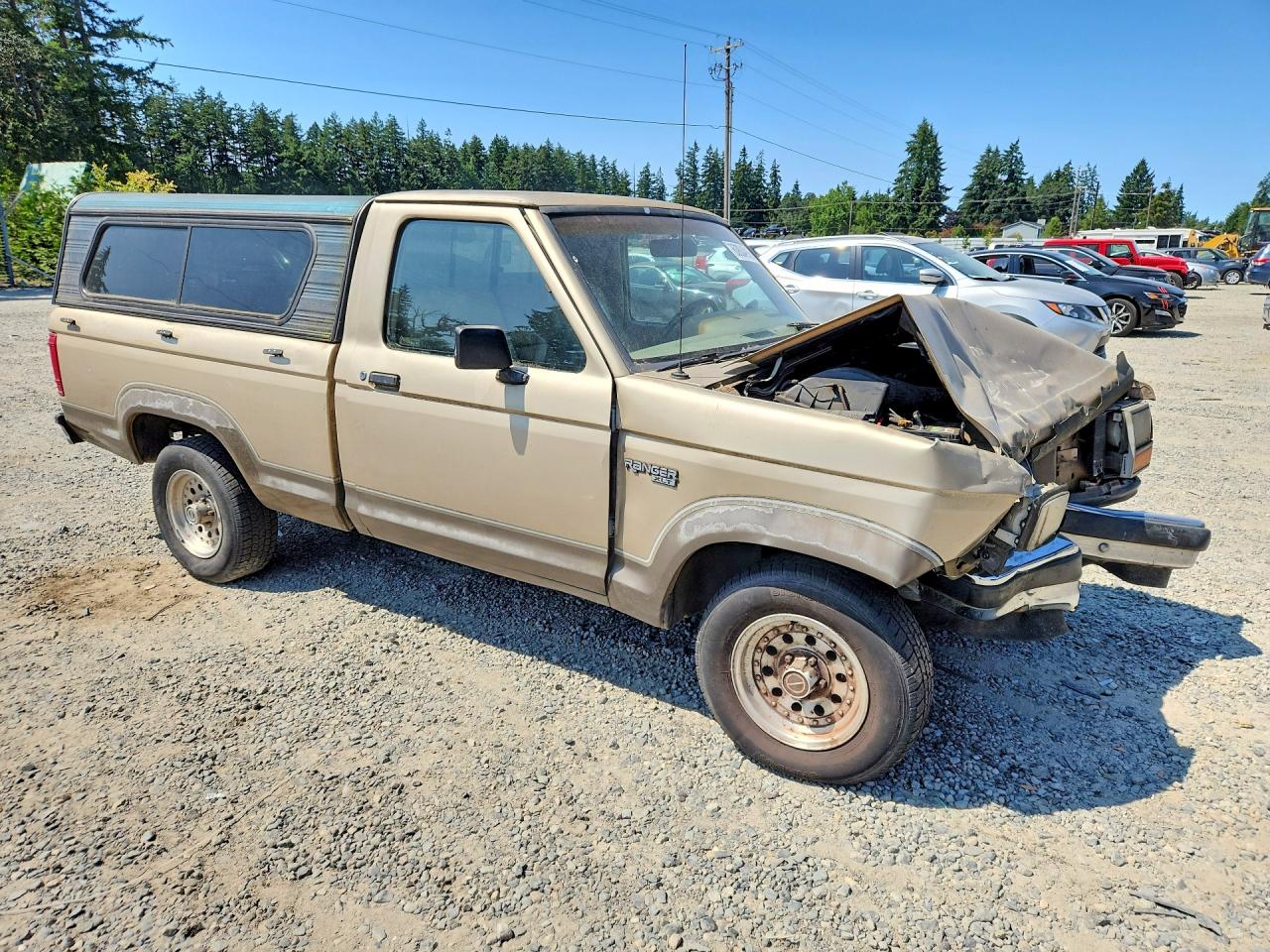 1990 Ford Ranger Желто-коричневый vin: 1FTCR10T2LUB68674