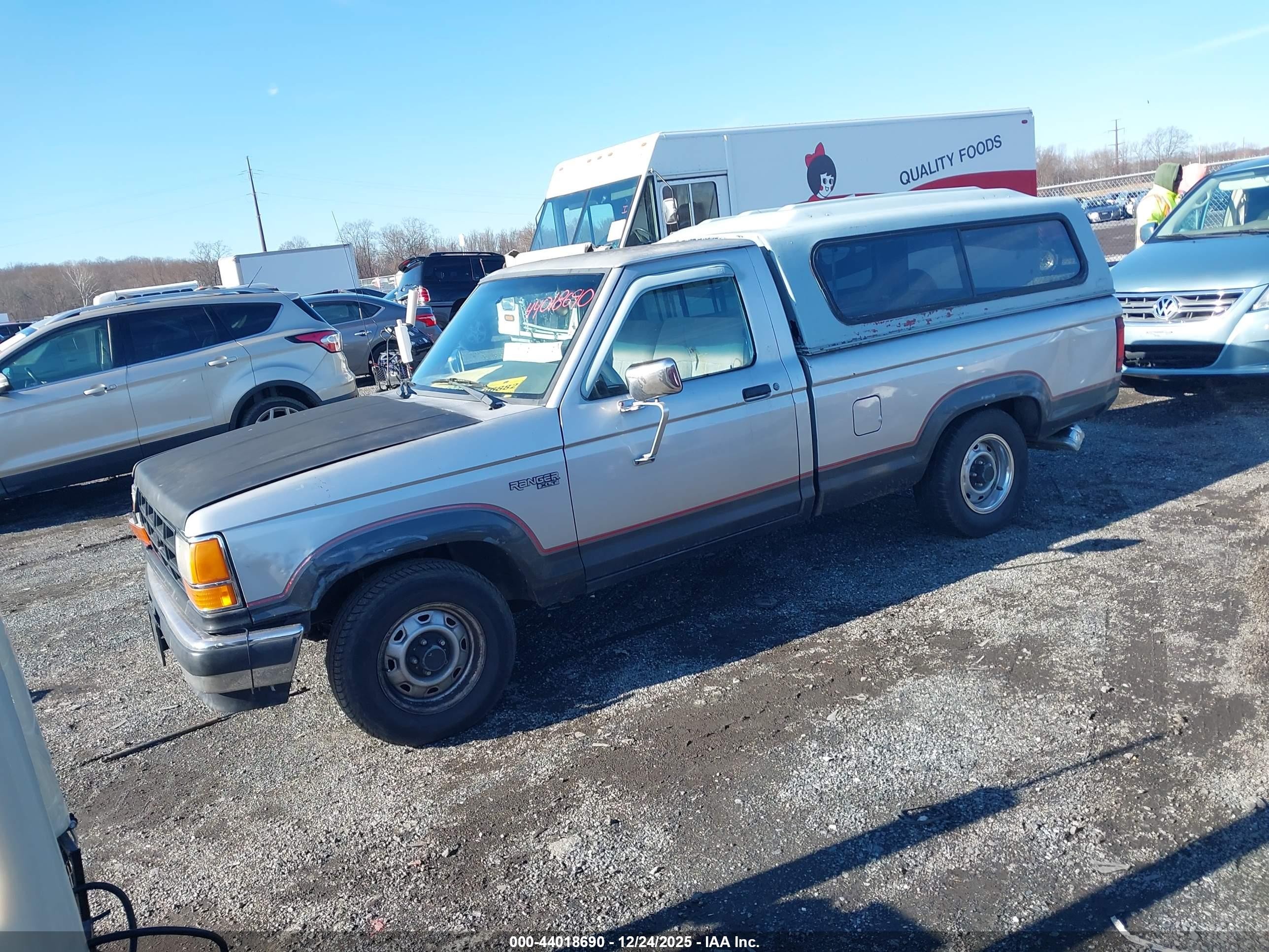 1990 Ford Ranger   Blue vin: 1FTCR10T3LPB34273