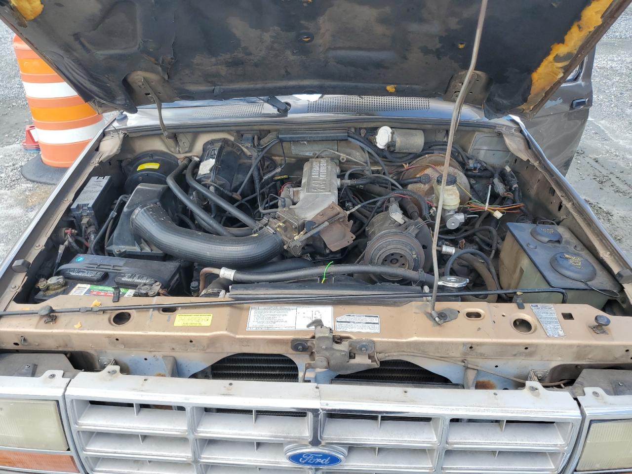 1989 Ford Ranger Gray vin: 1FTCR10T4KUC16349