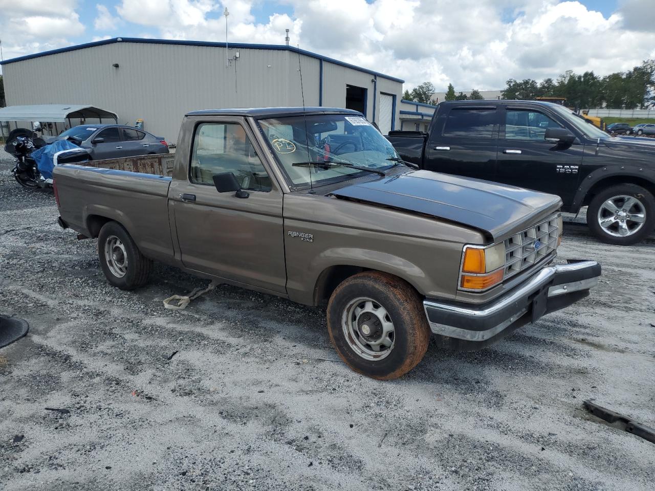 1989 Ford Ranger Gray vin: 1FTCR10T4KUC16349